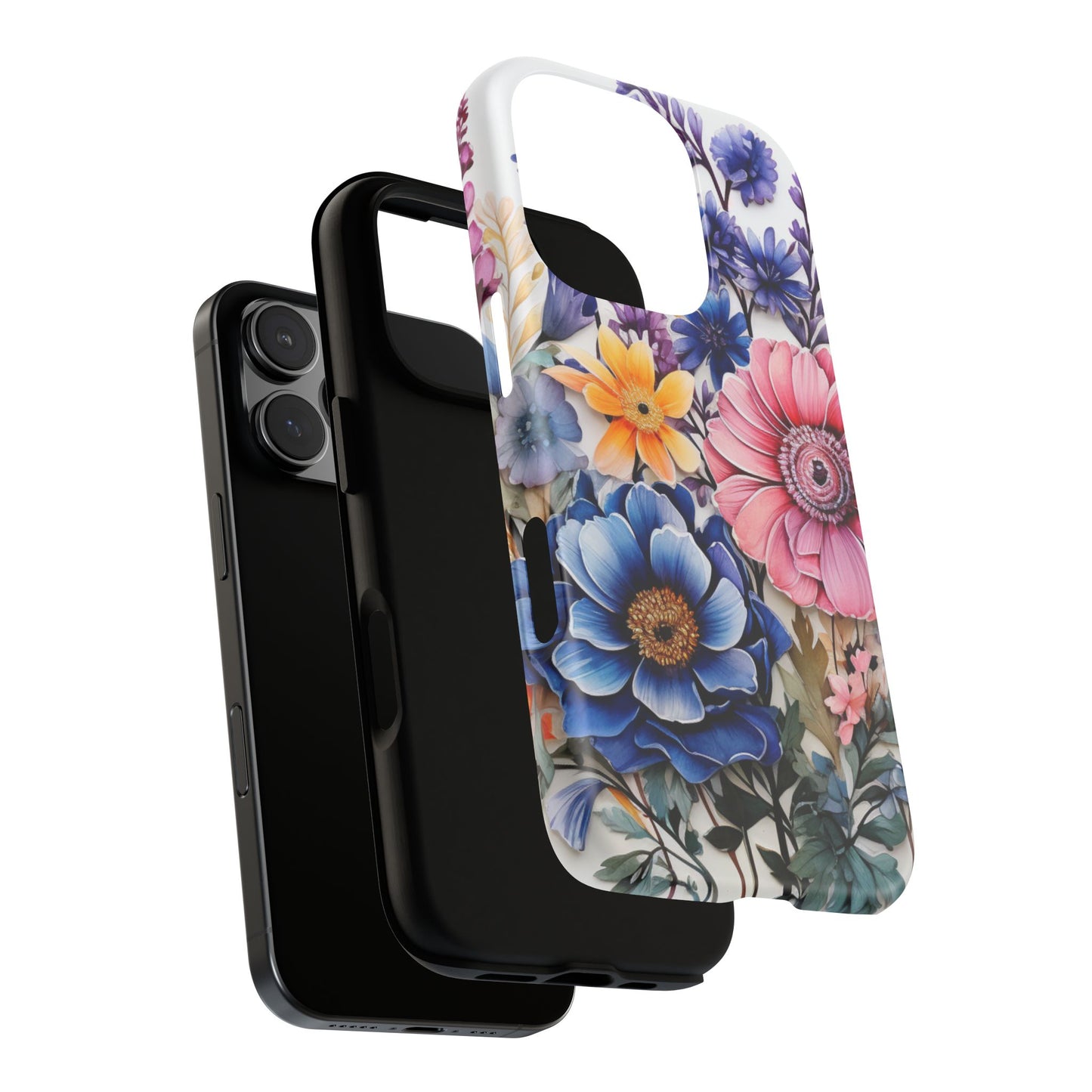Elegant Floral Bouquet Mobile Case – Vibrant Botanical Art