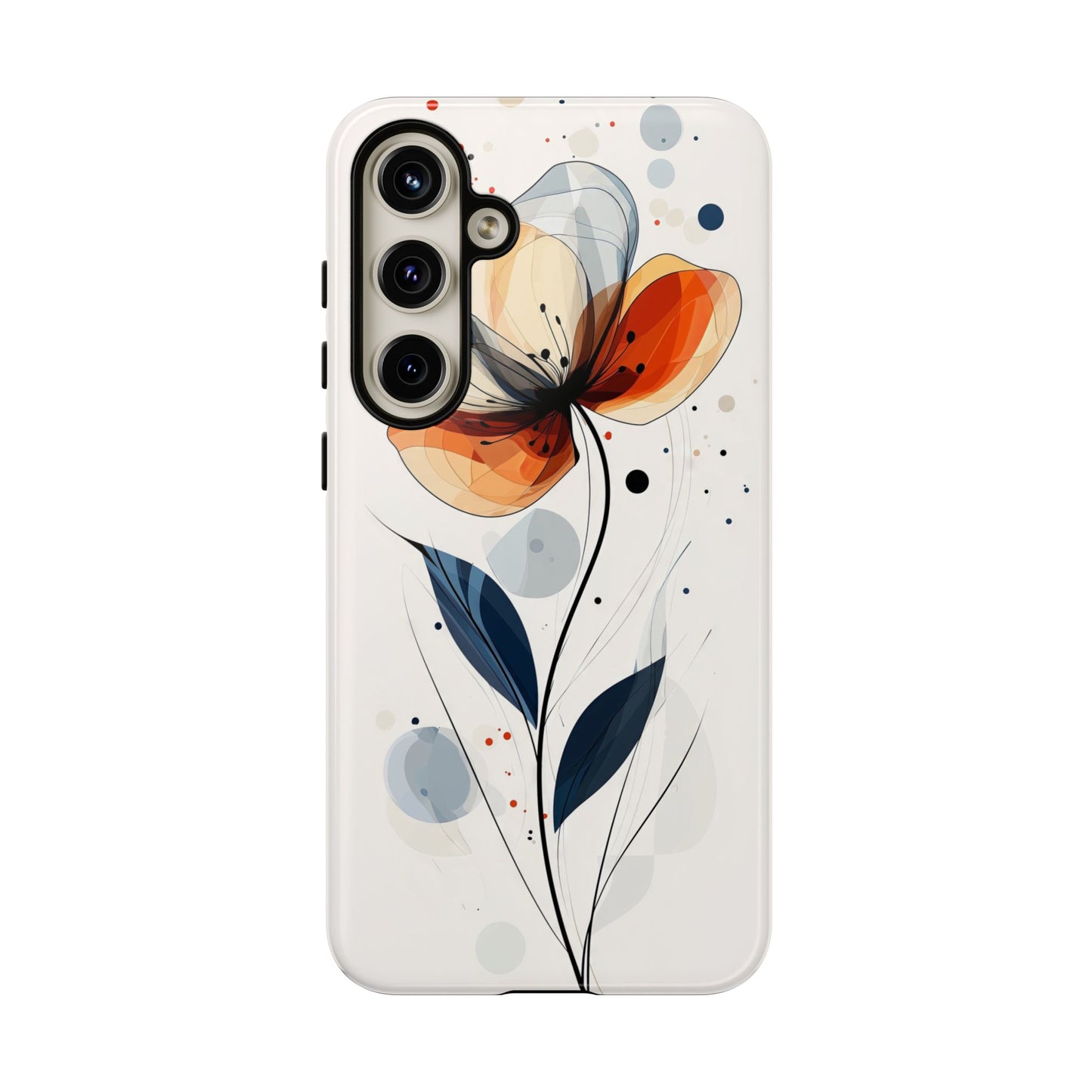 Bloom in Motion – Artistic Floral Phone Case for iPhone, Pixel & Samsung