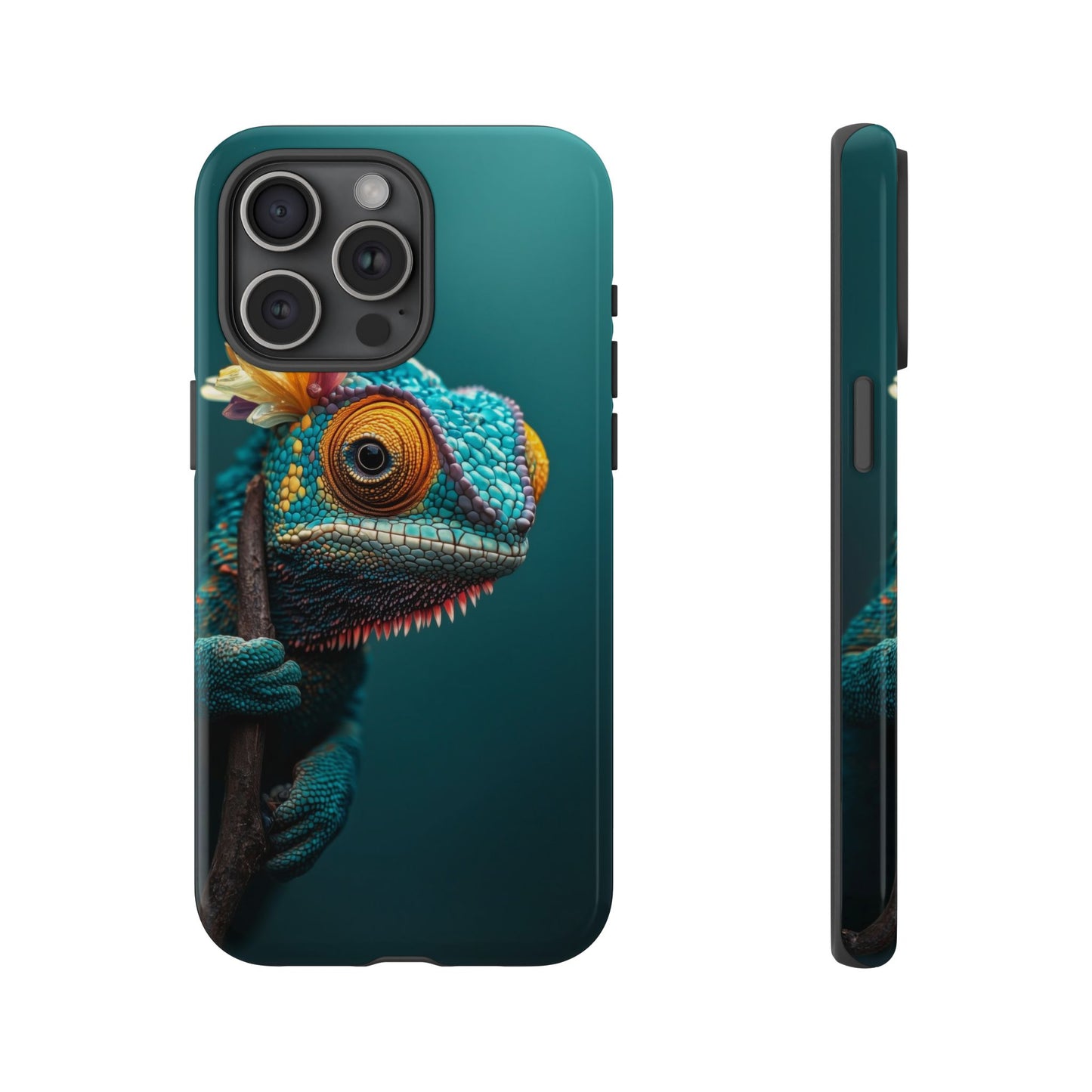 Color Shift Chameleon – Vibrant Reptile Skin Phone Case for iPhone, Pixel & Samsung