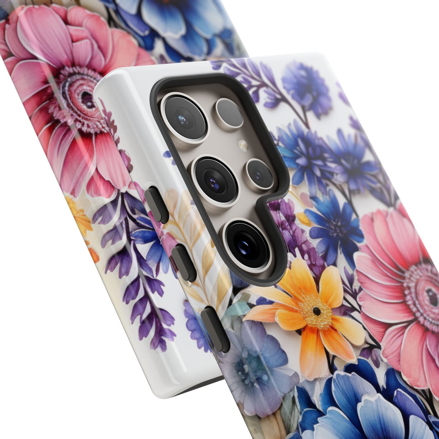 Elegant Floral Bouquet Mobile Case – Vibrant Botanical Art