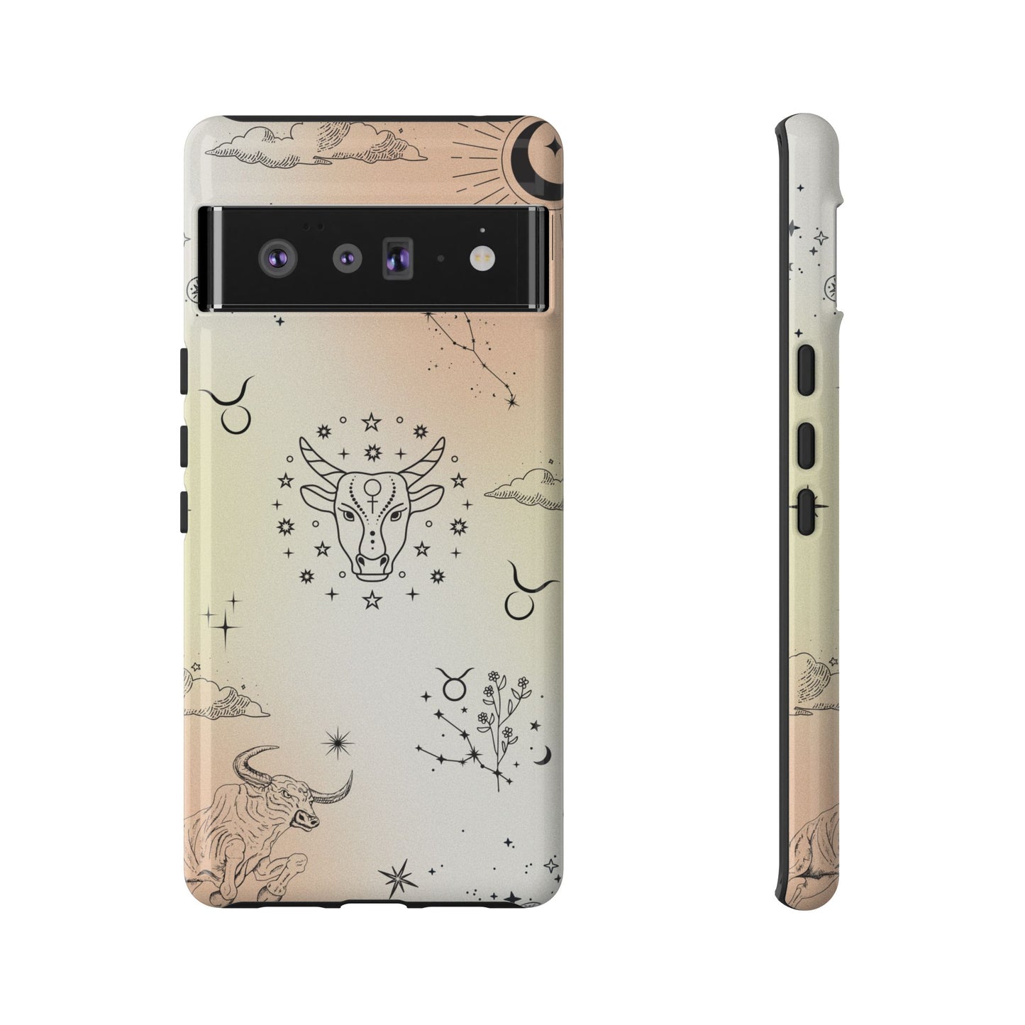 Taurus Zodiac Sign Phone Case β Elegant & Earthy Style for iPhone, Samsung & Google Pixel