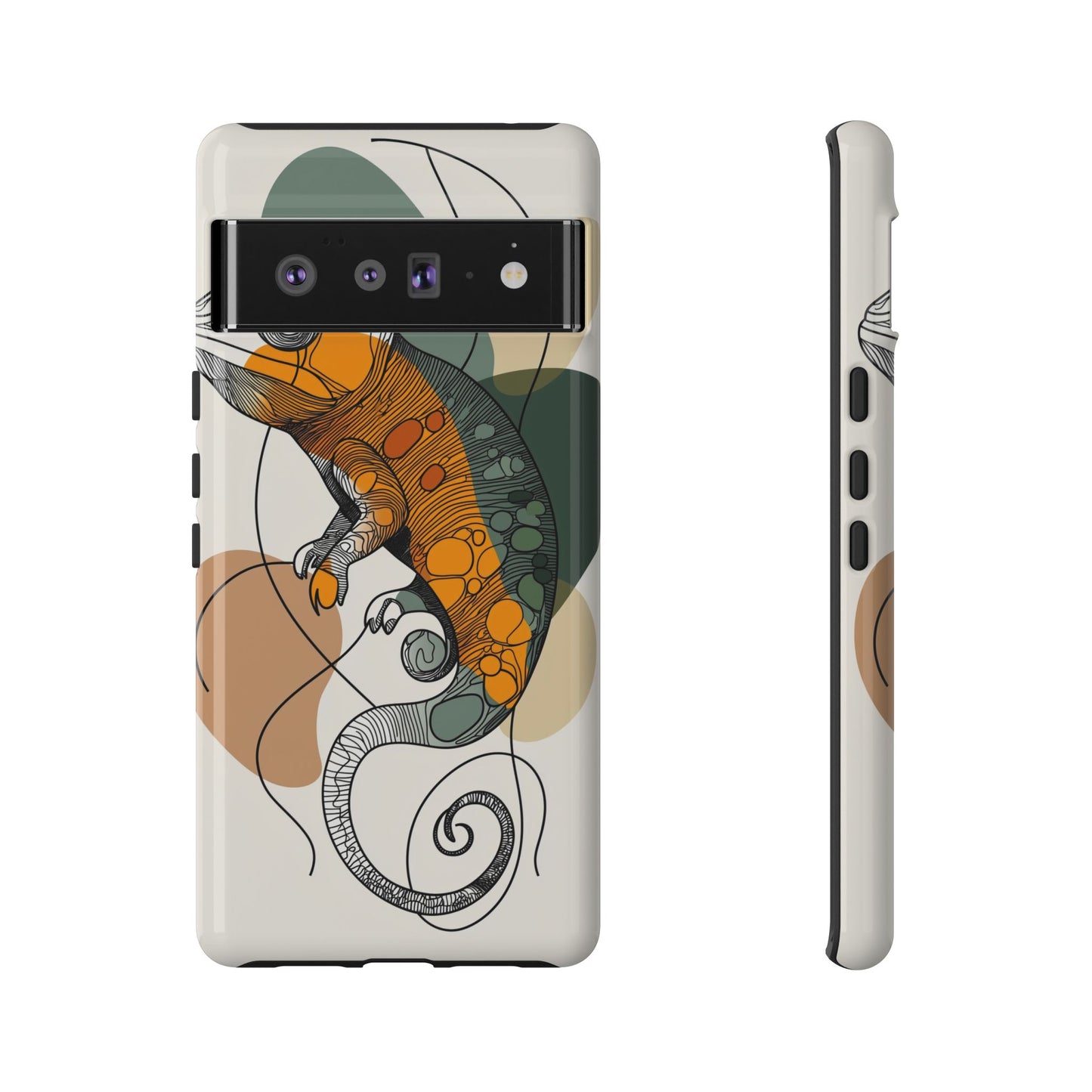 Chameleon Flow: The Art of Adaptation Phone Case for iPhone, Samsung & Pixel