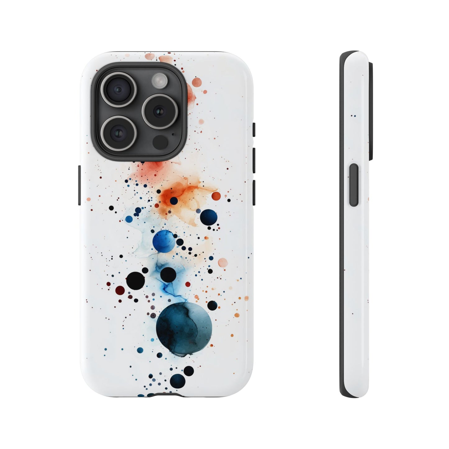 Celestial Splash" – Watercolor Abstract Phone Case for iPhone, google Pixel & Samsung