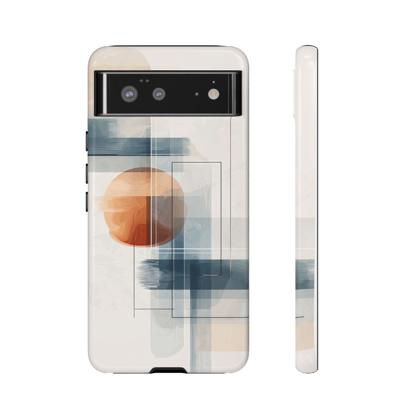 Urban Eclipse – Minimal Abstract Phone Case for iPhone, Samsung & Pixel