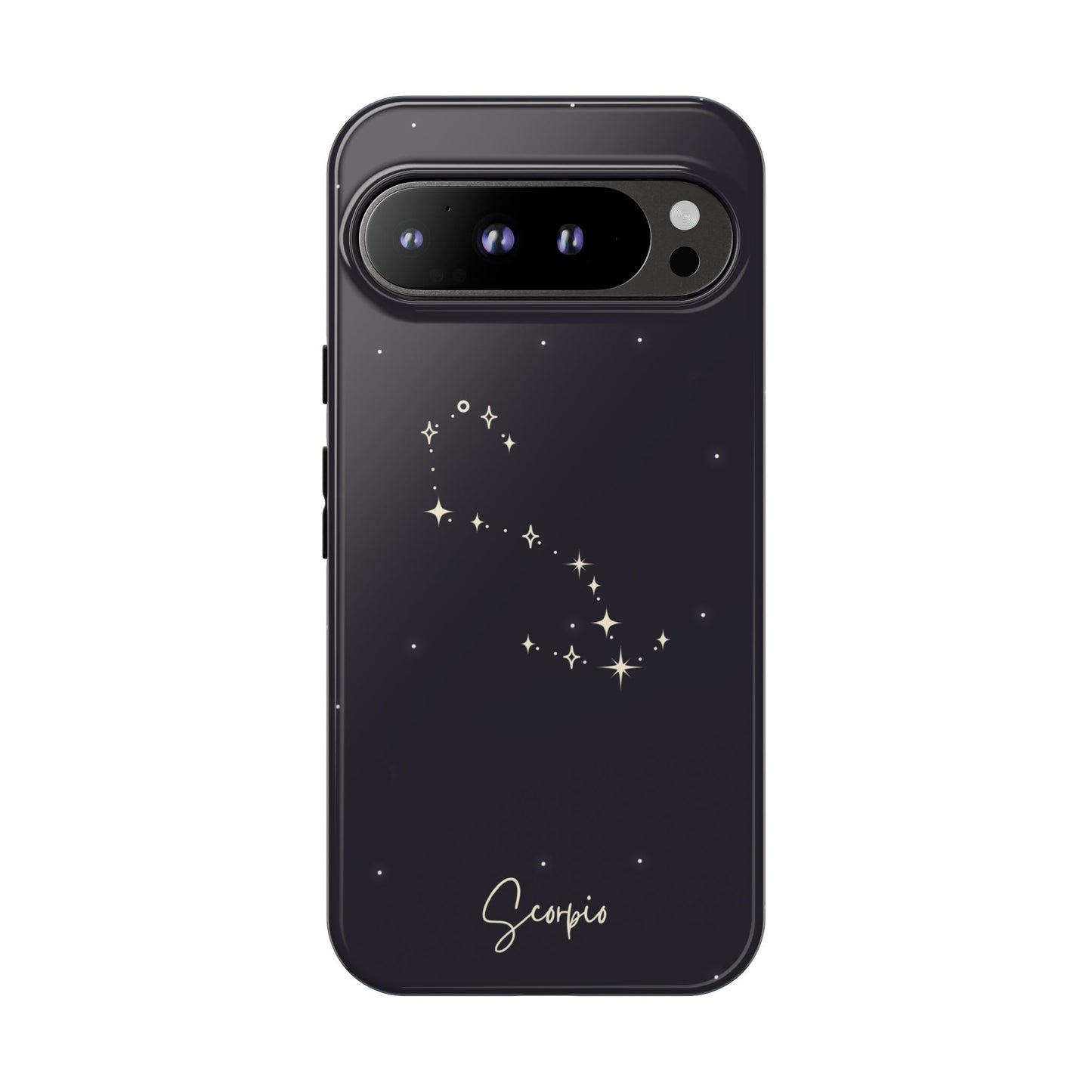 Scorpio Zodiac Night Sky Case – Mysterious Star Pattern – Cosmic Style for iPhone, Samsung & Google Pixel