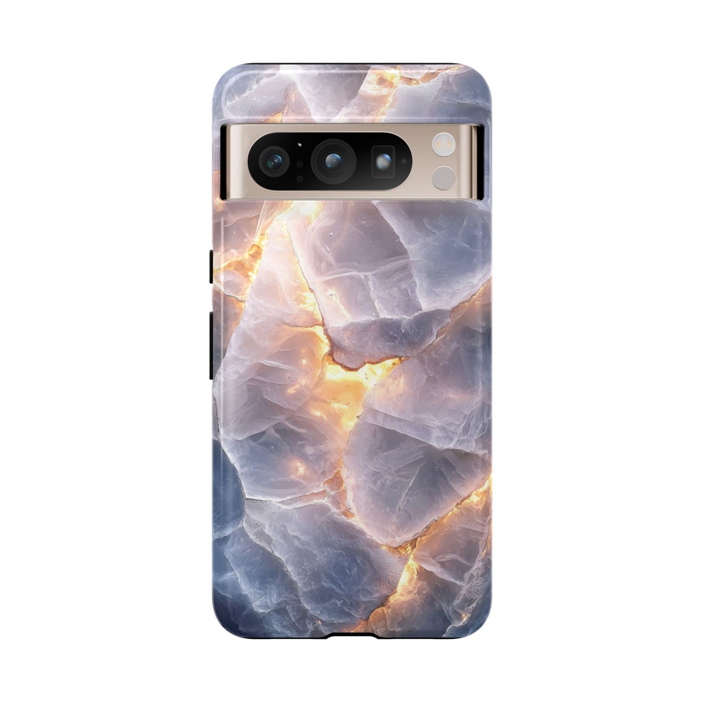 Glowing Crystal Stone Phone Case – iPhone, Google Pixel, Samsung