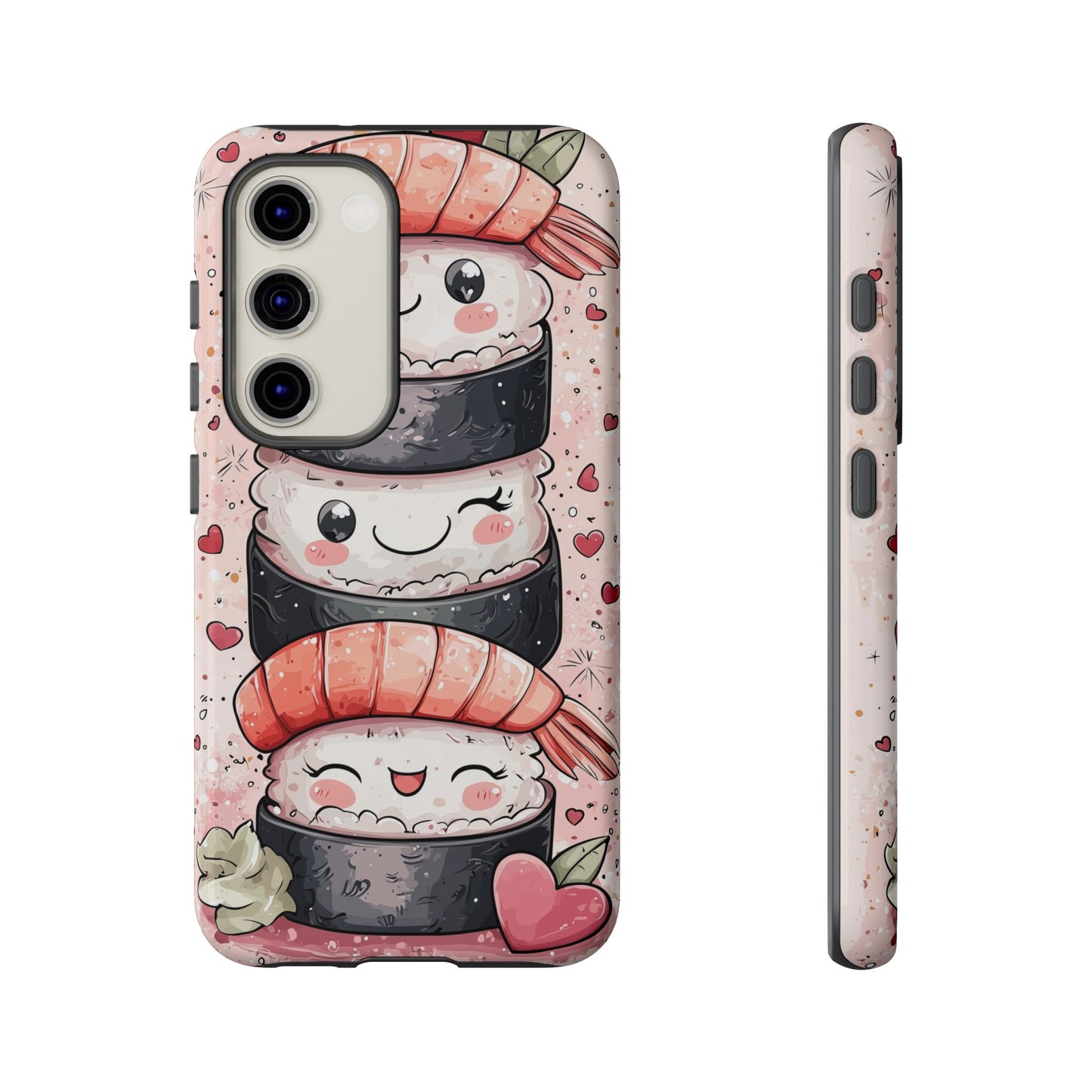 Anime Sushi Stack Phone Case β Cute & Tasty-Inspired Design for iPhone, Samsung, and Google Pixel