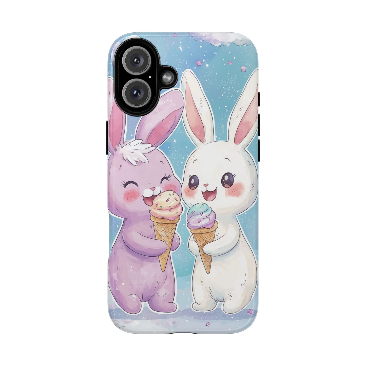Sweet Bunny Bliss - Kawaii Anime Phone Case for iPhone, Samsung, Google Pixel