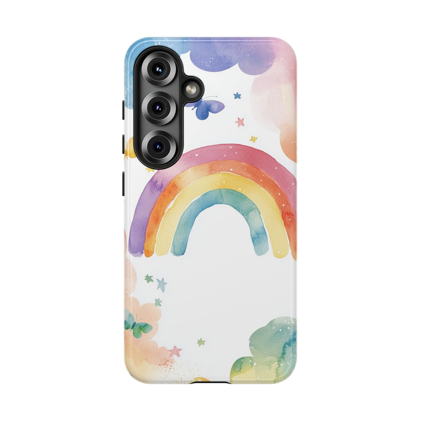 Rainbow Whimsy Watercolor Phone Case for iPhone, google Pixel & Samsung
