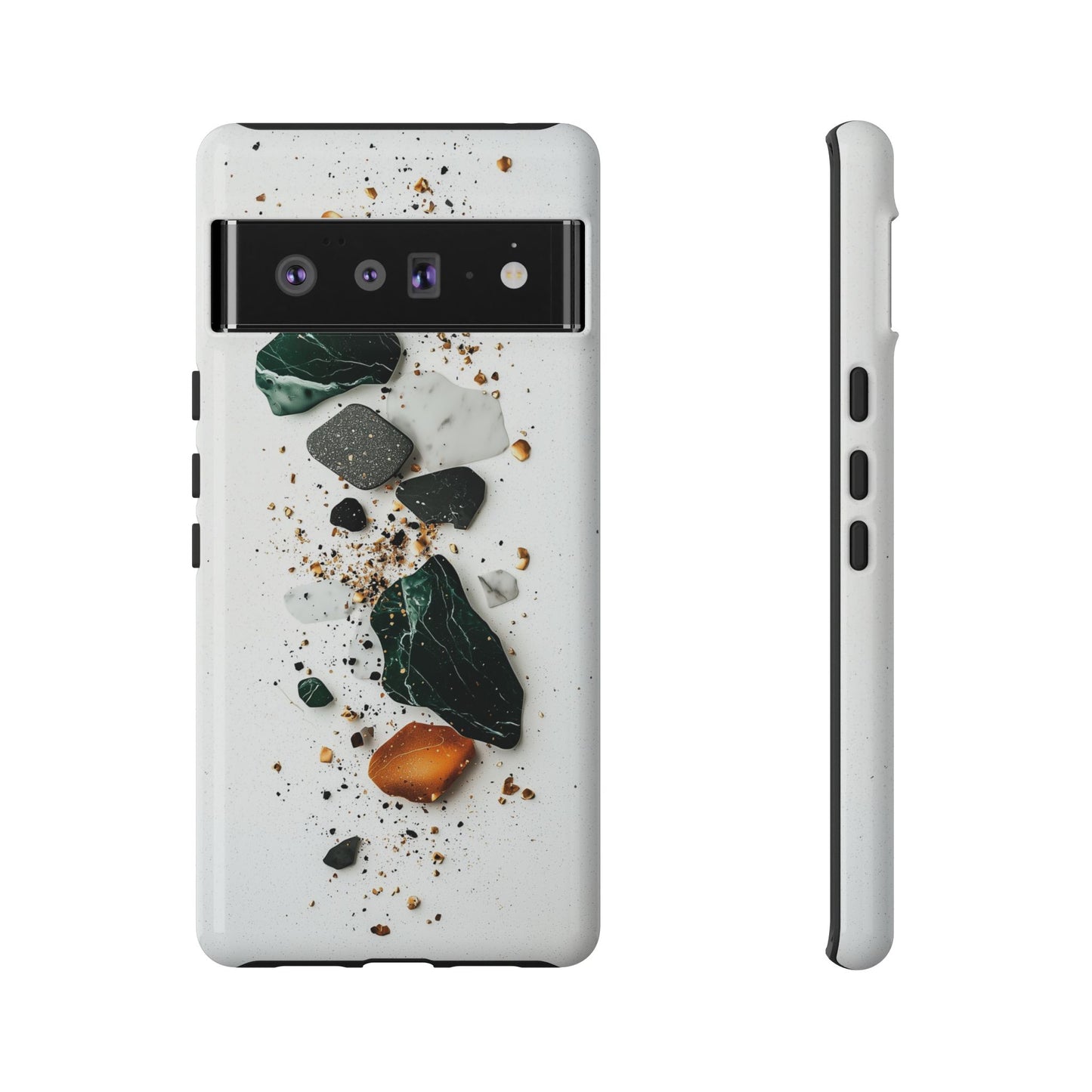 Modern Terrazzo Luxe – Fragment Art Phone Case for iPhone, google Pixel & Samsung