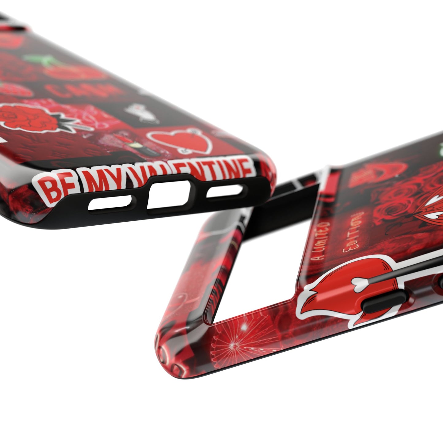 Red Pop Art Neon Vibes Phone Case