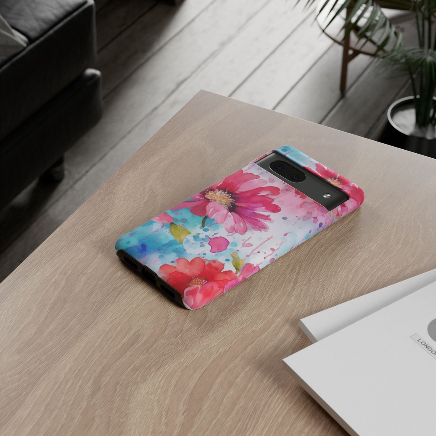 Watercolor Bloom Floral Mobile Case