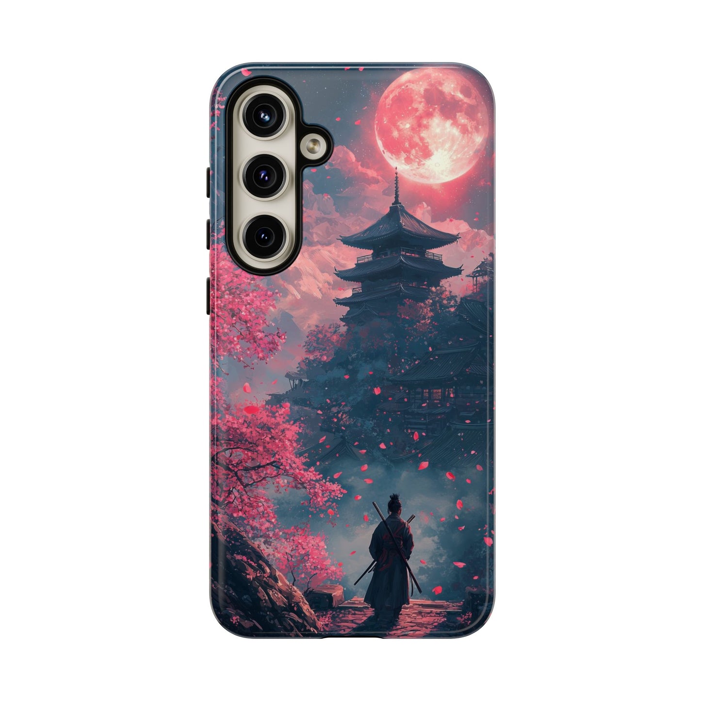 Path of the Crimson Bloom Phone Case for iPhone, Samsung & Pixel