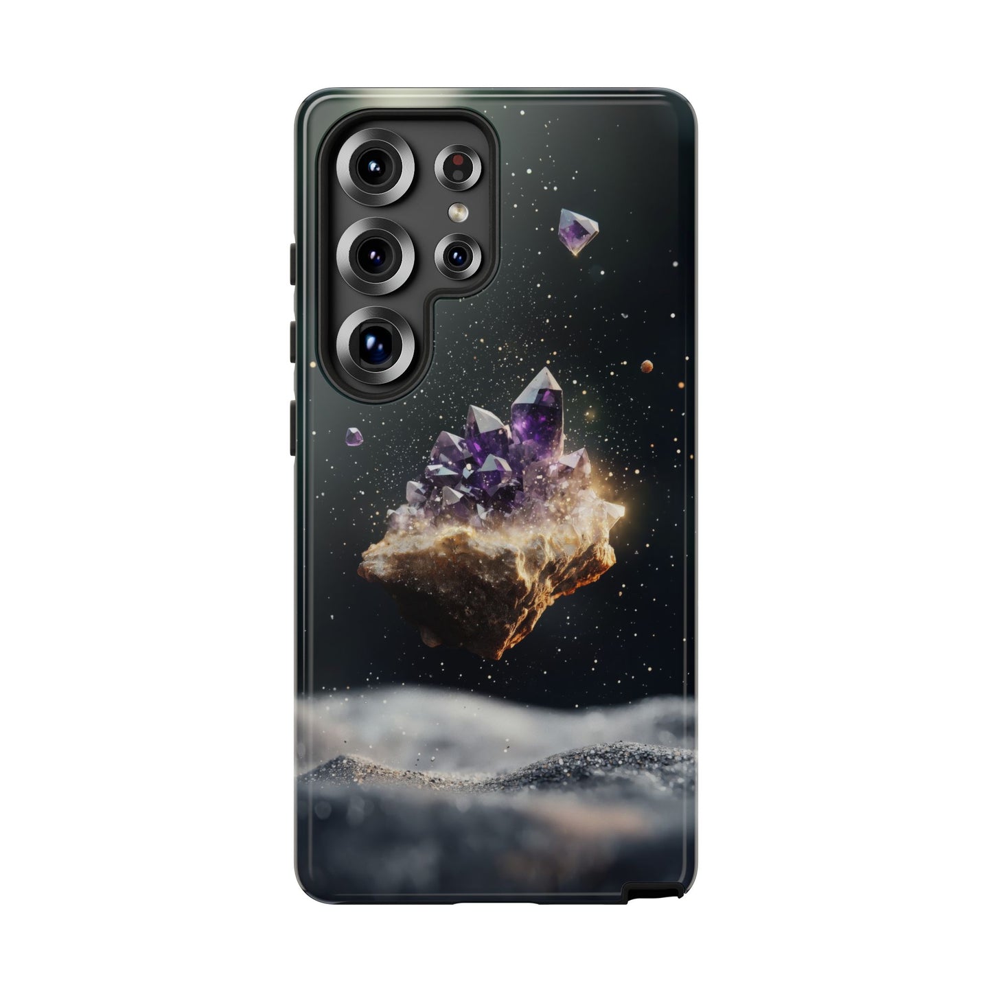 Mystic Amethyst Stones Phone Case for iPhone, Samsung & Google Pixel