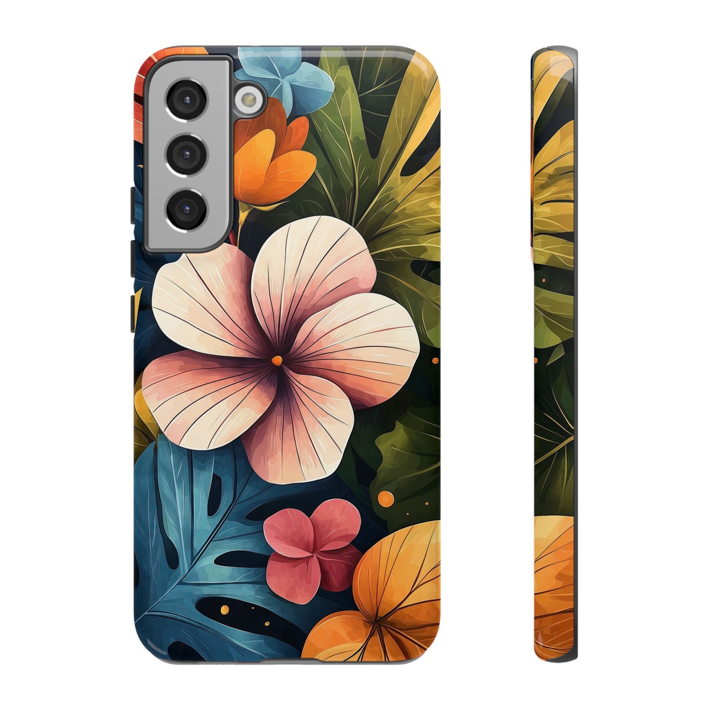 Paradise Bloom Floral Phone Case | Lush Tropical Style for iPhone, Pixel & Samsung