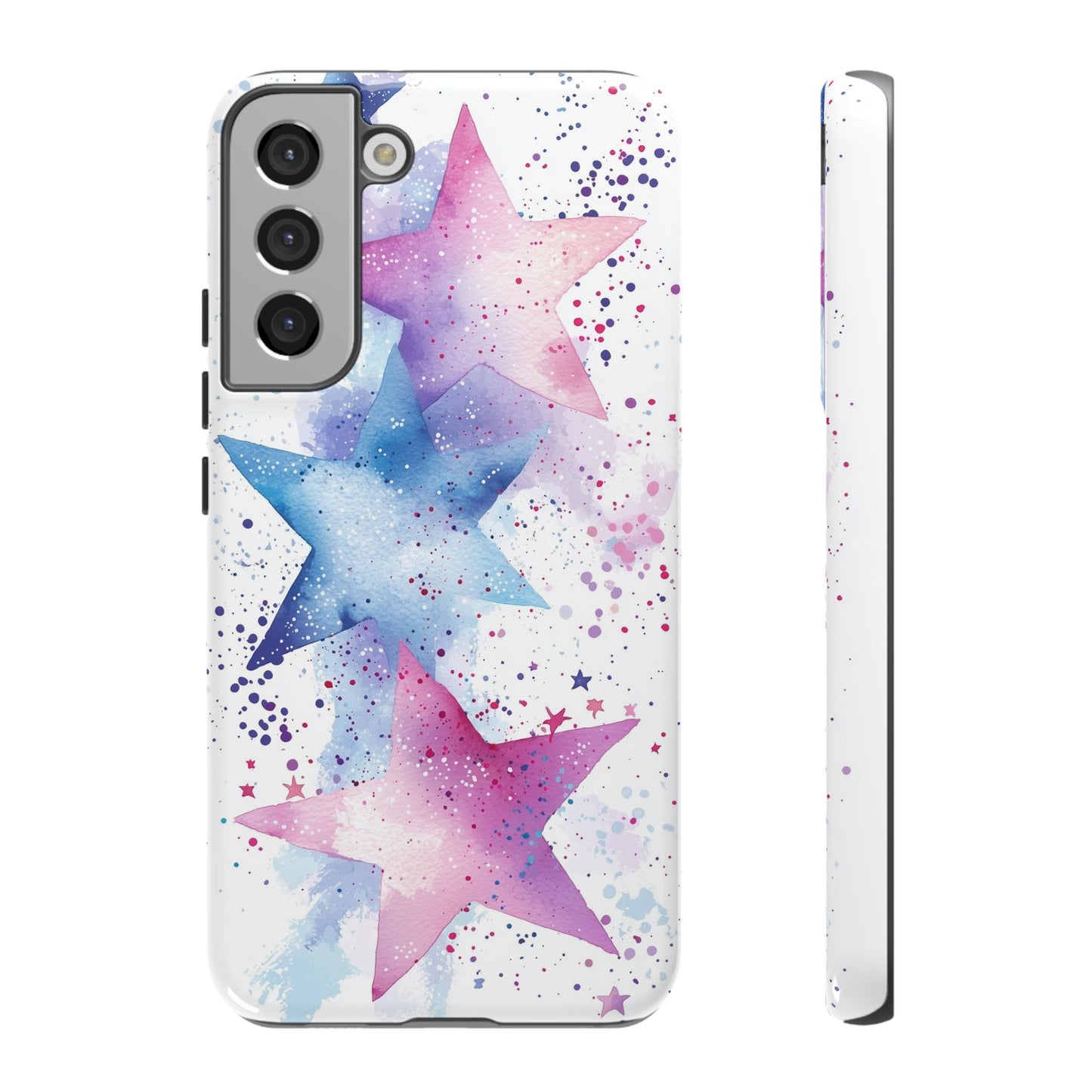 Pastel Galaxy Watercolor Phone Case for iPhone, google Pixel & Samsung