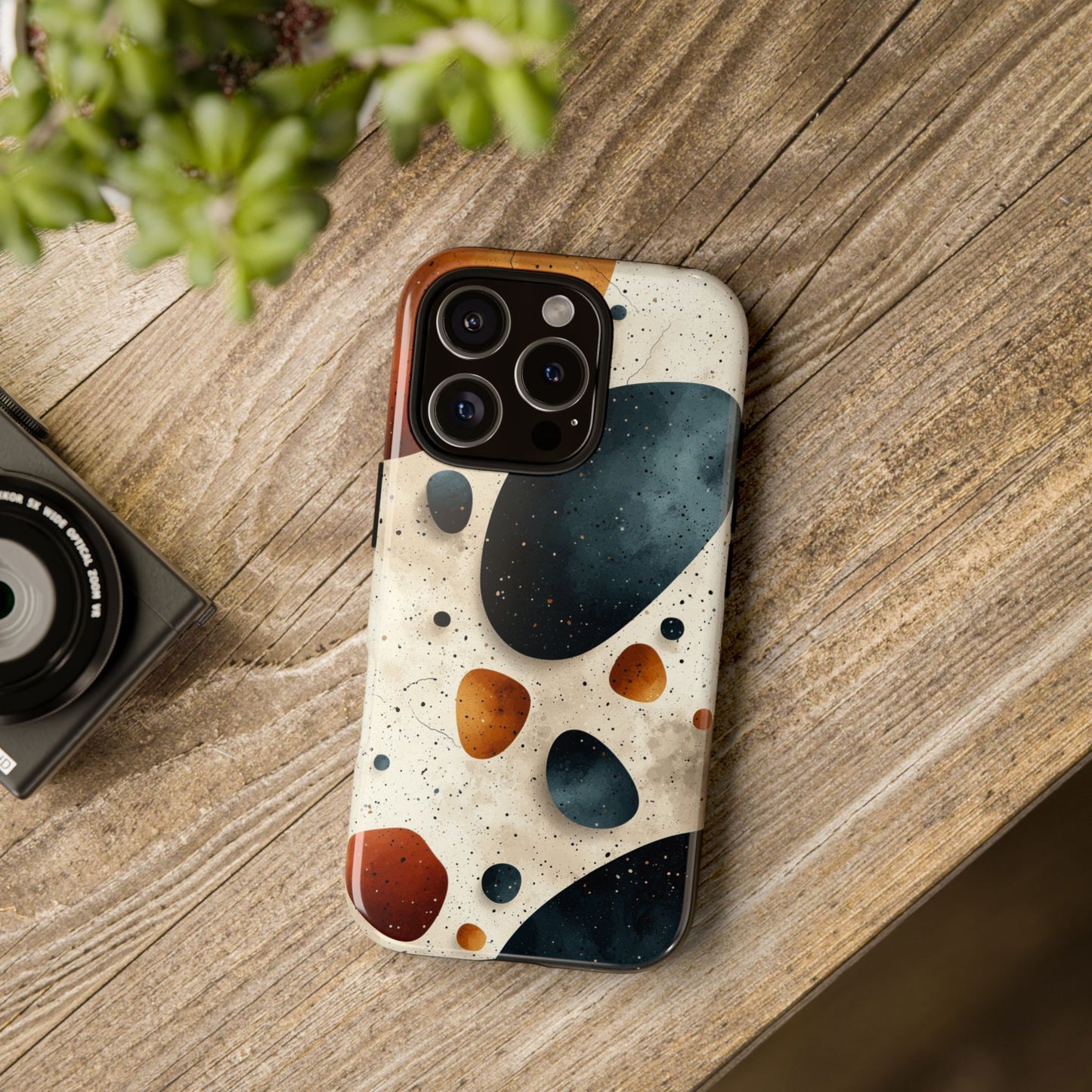 Cosmic Pebble Terrazzo Phone Case iPhone, google Pixel & Samsung