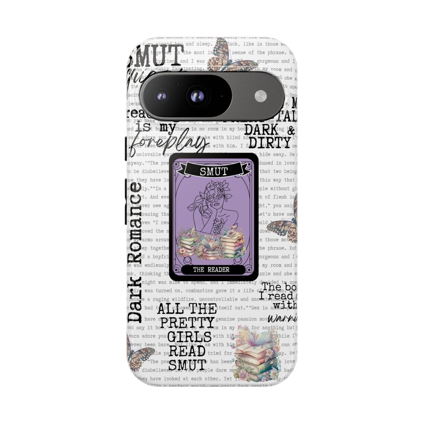 Smut Queen Phone Case β iPhone, Samsung & Google Pixel Cute Bookish Cover, Book Lover Gift