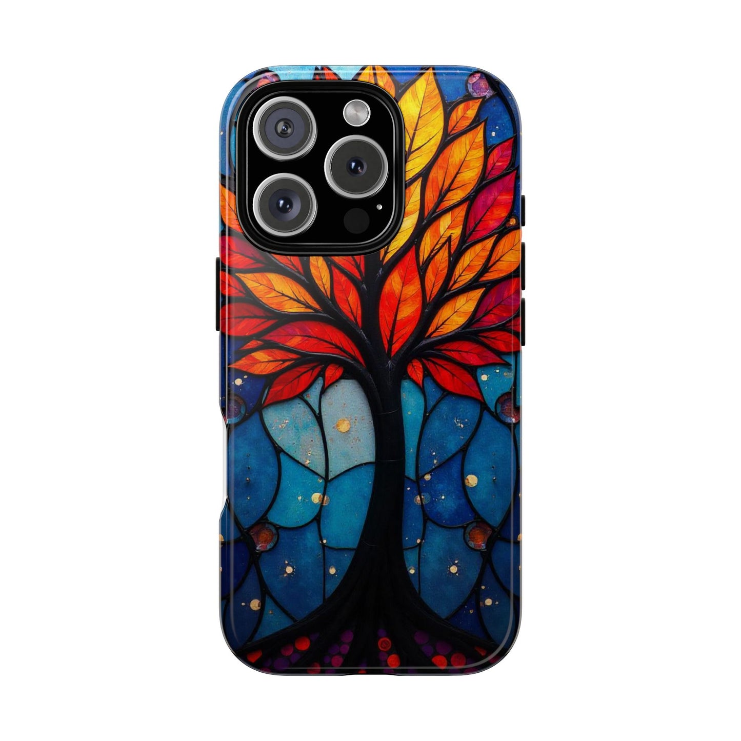 Stained Glass Tree: A Burst of Vibrant Elegance
