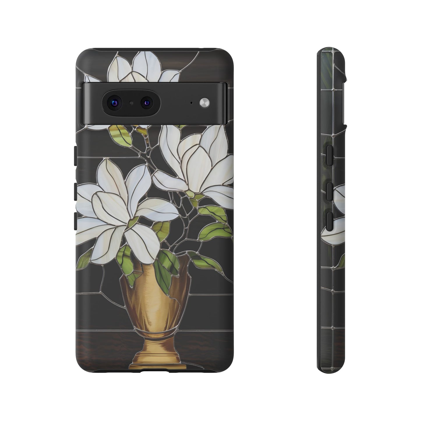 Stained Glass Floral Phone Case