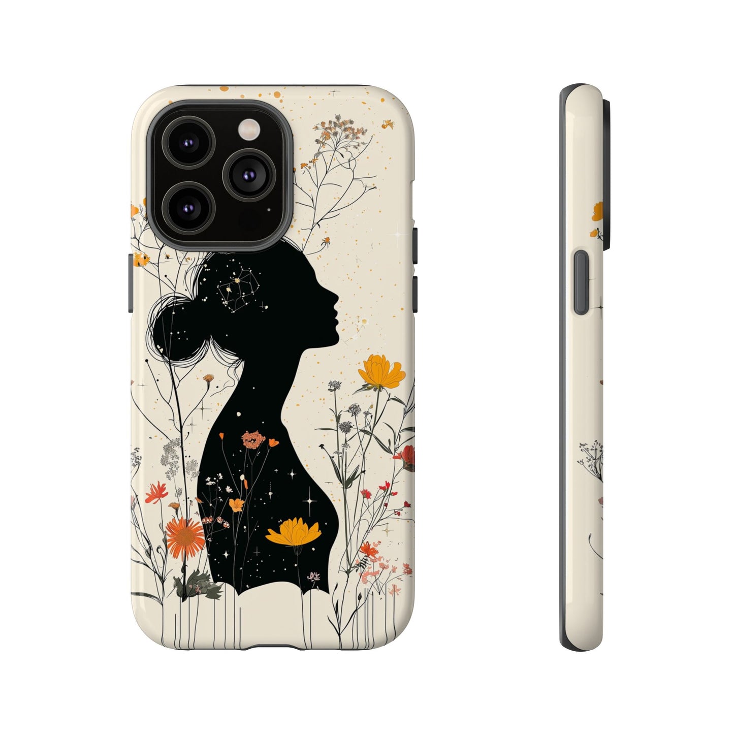 Celestial Bloom Boho Phone Case for iPhone, Pixel & Samsung
