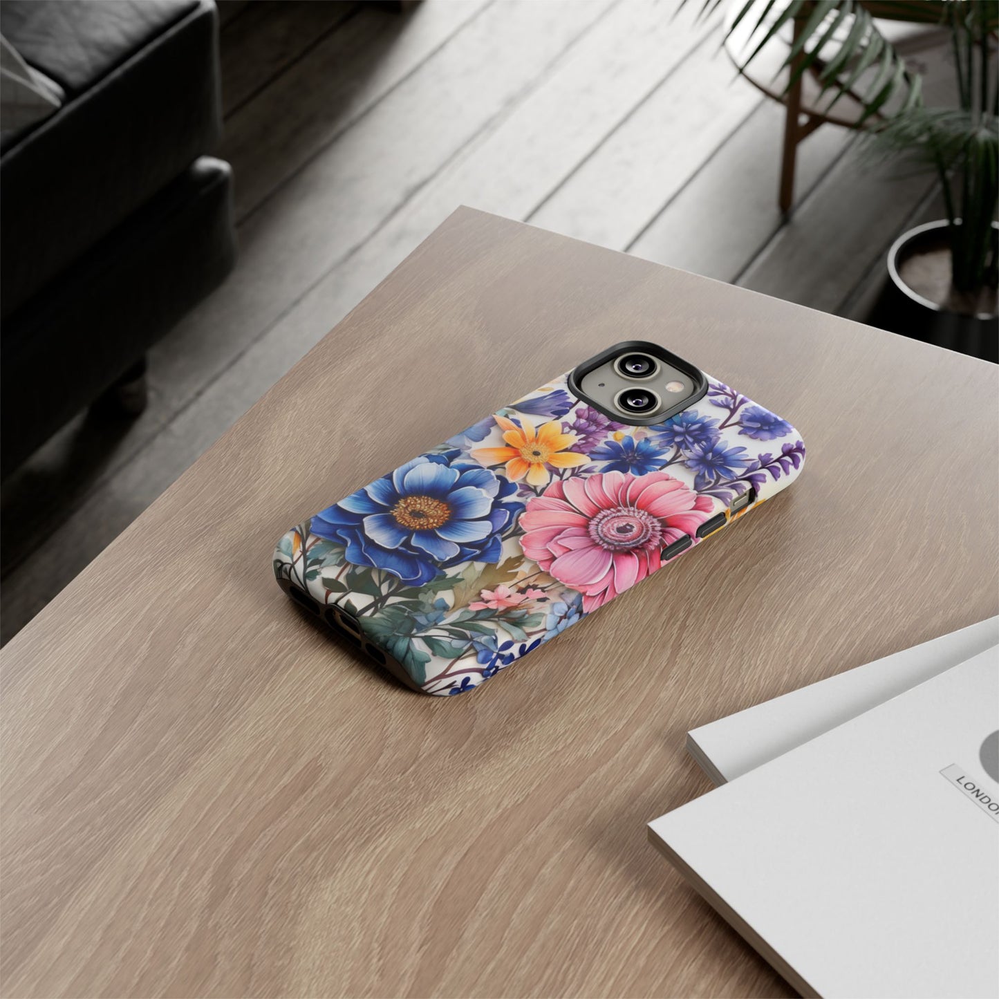 Elegant Floral Bouquet Mobile Case – Vibrant Botanical Art