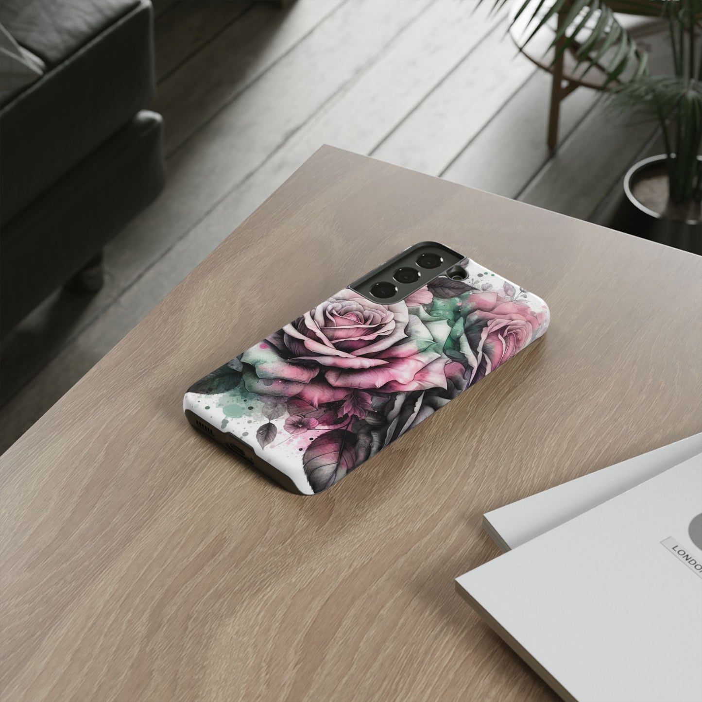 Rosy Romance Art Mobile Case