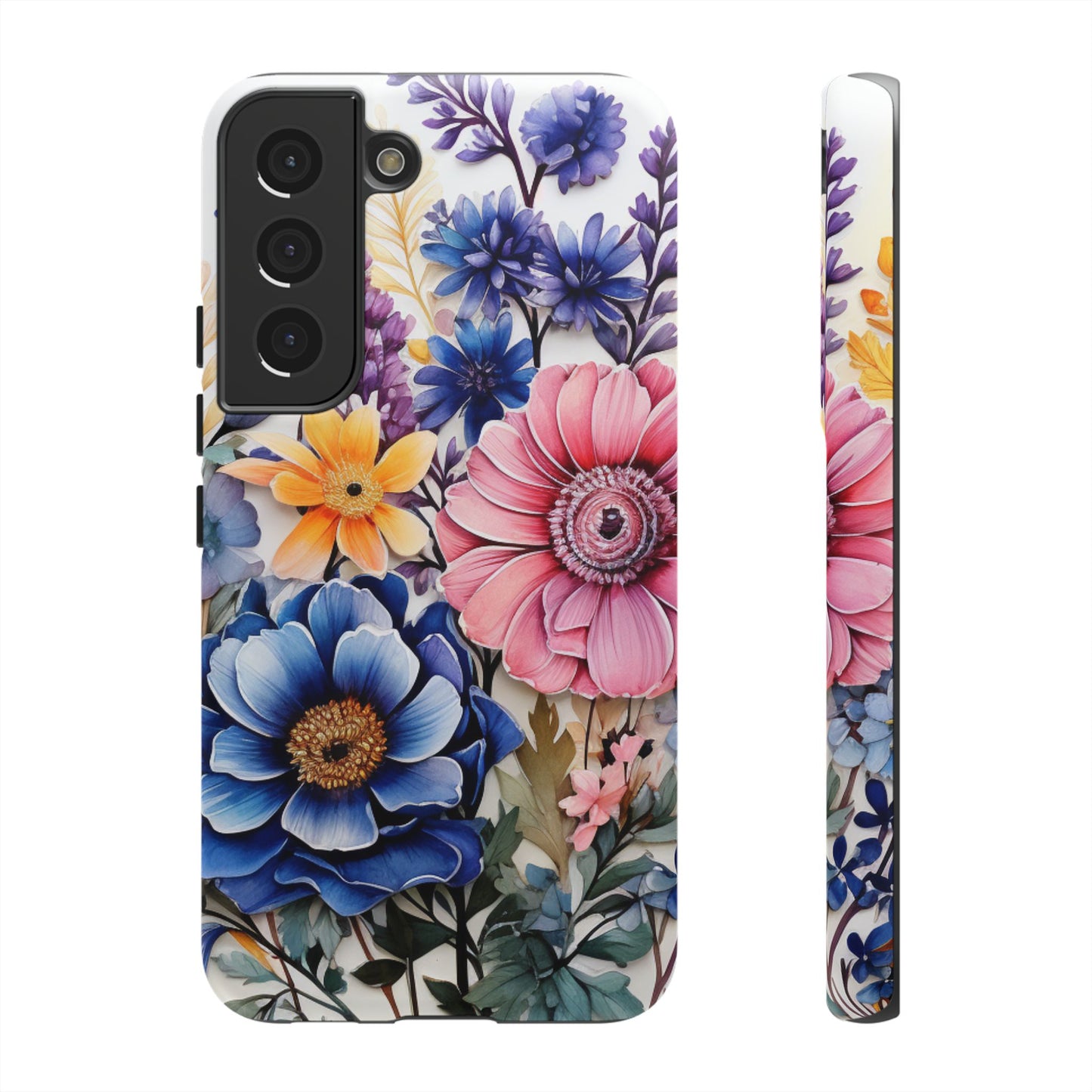Elegant Floral Bouquet Mobile Case – Vibrant Botanical Art