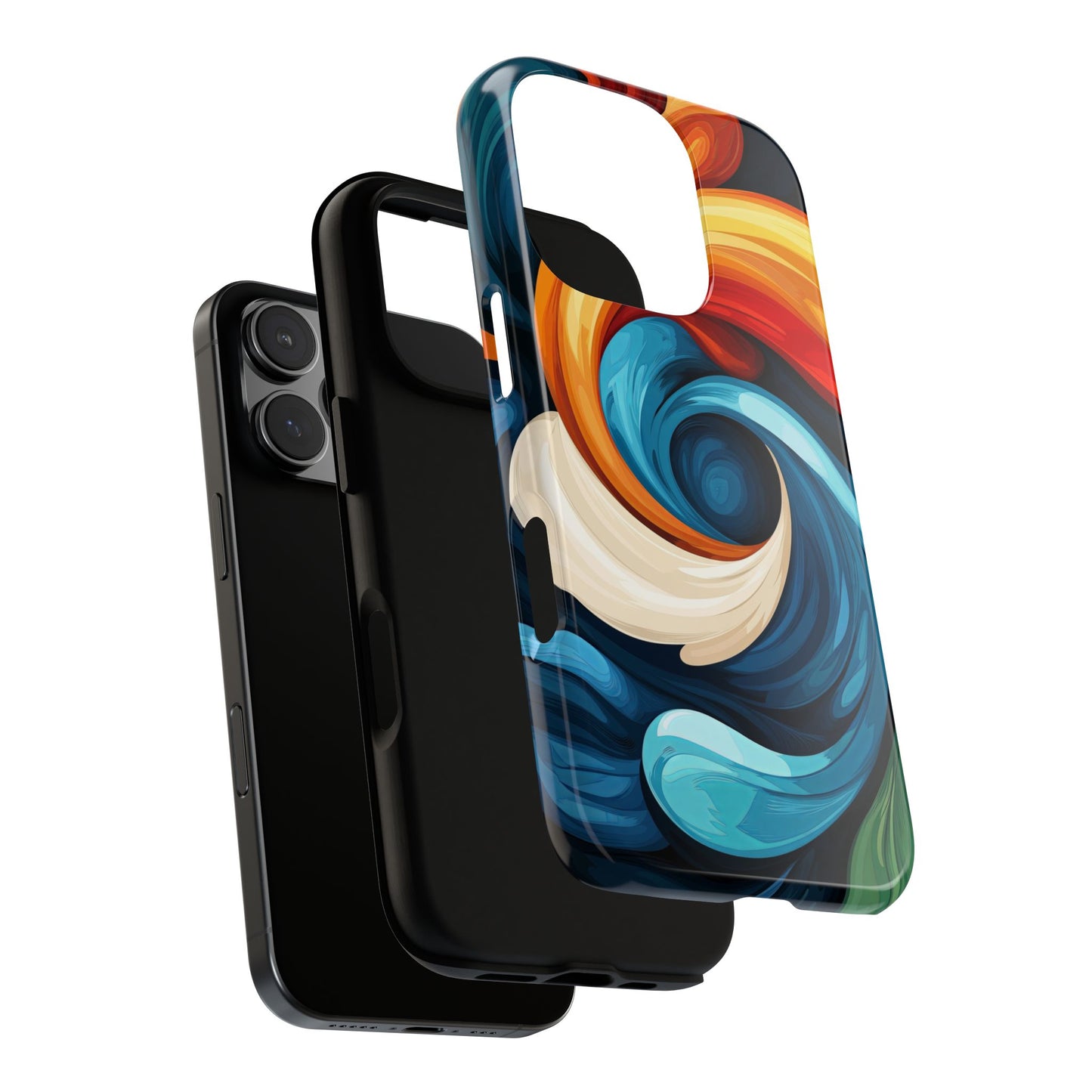 Colorstorm – Fluid Energy Abstract Phone Case for iPhone, Samsung & Pixel