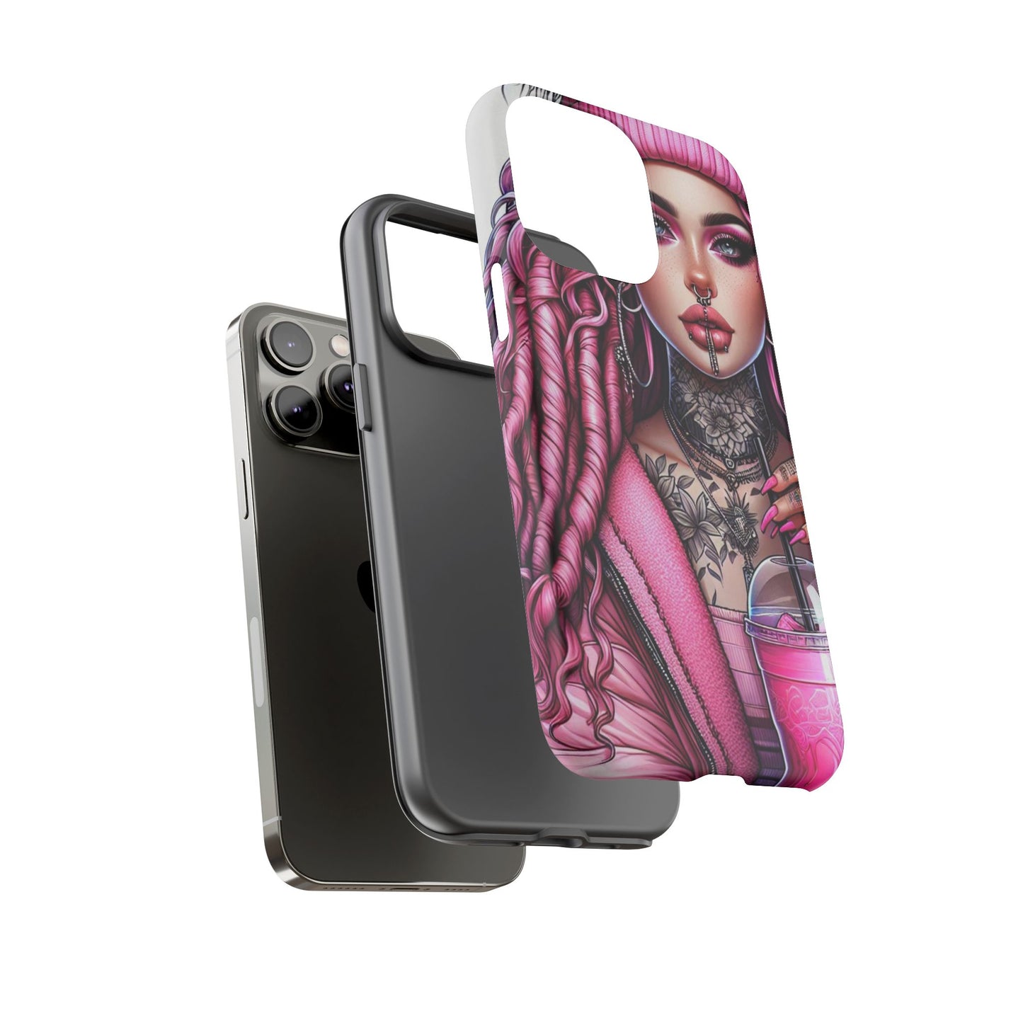 Pink Rebellion – Edgy Street Style & Tattooed Chic Mobile Cover