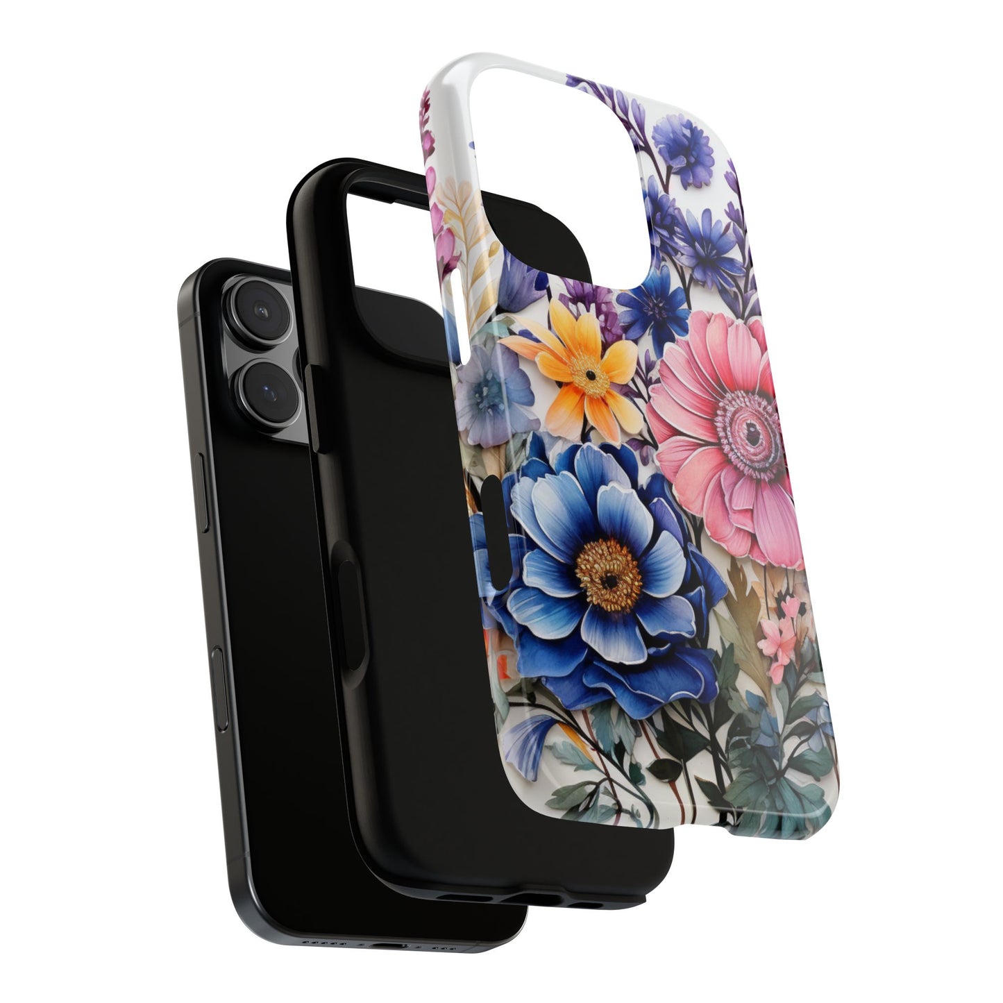 Elegant Floral Bouquet Mobile Case – Vibrant Botanical Art