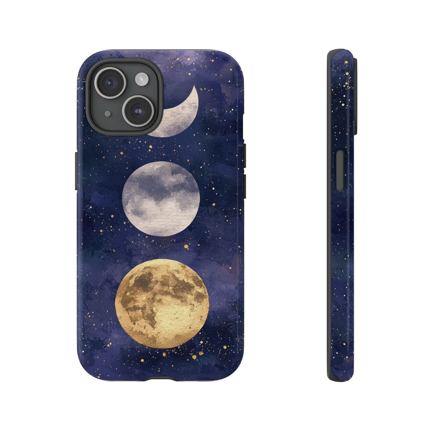 Moon Magic Watercolor Phone Case for iPhone, google Pixel & Samsung
