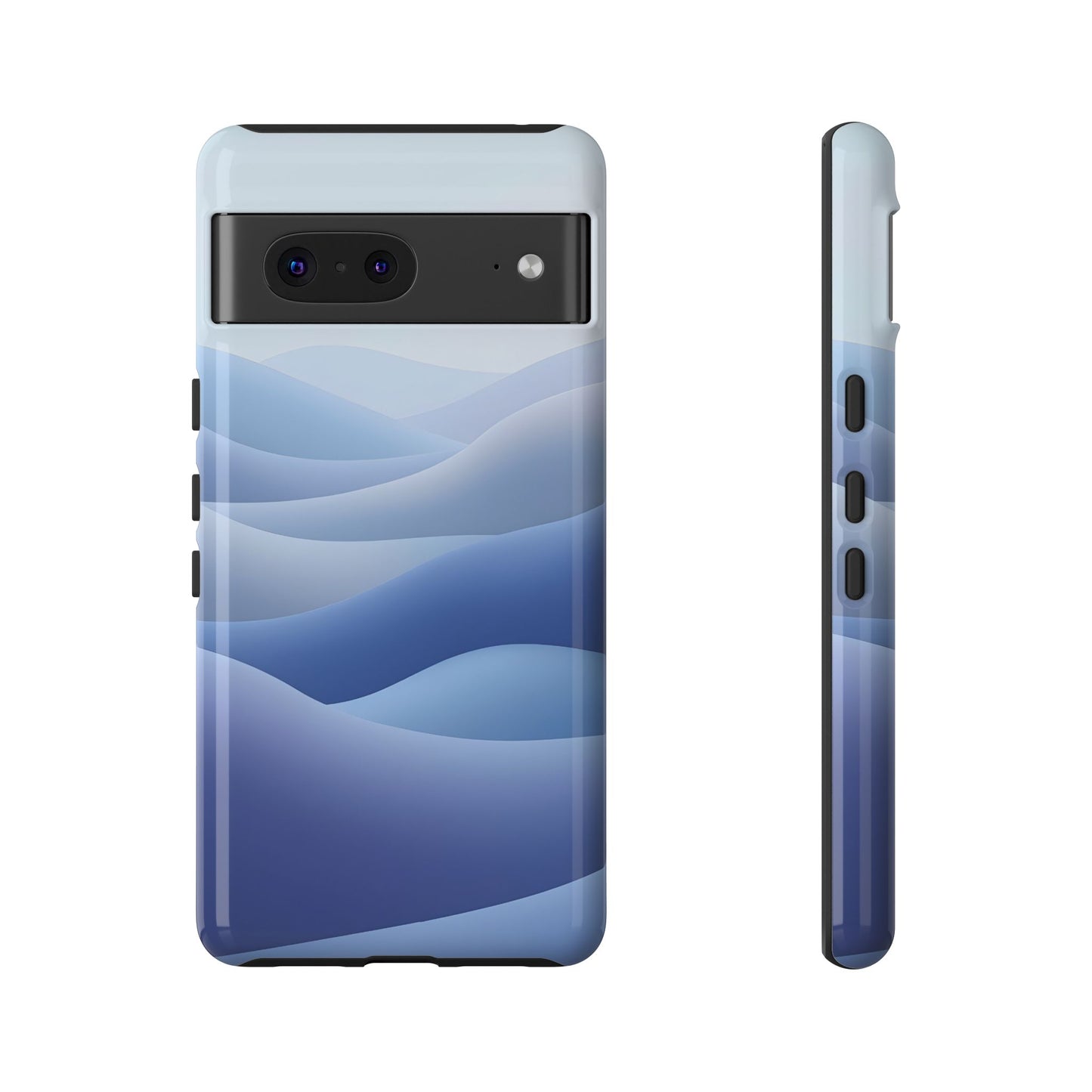 Intricate Abstract Wavy Landscape phone case
