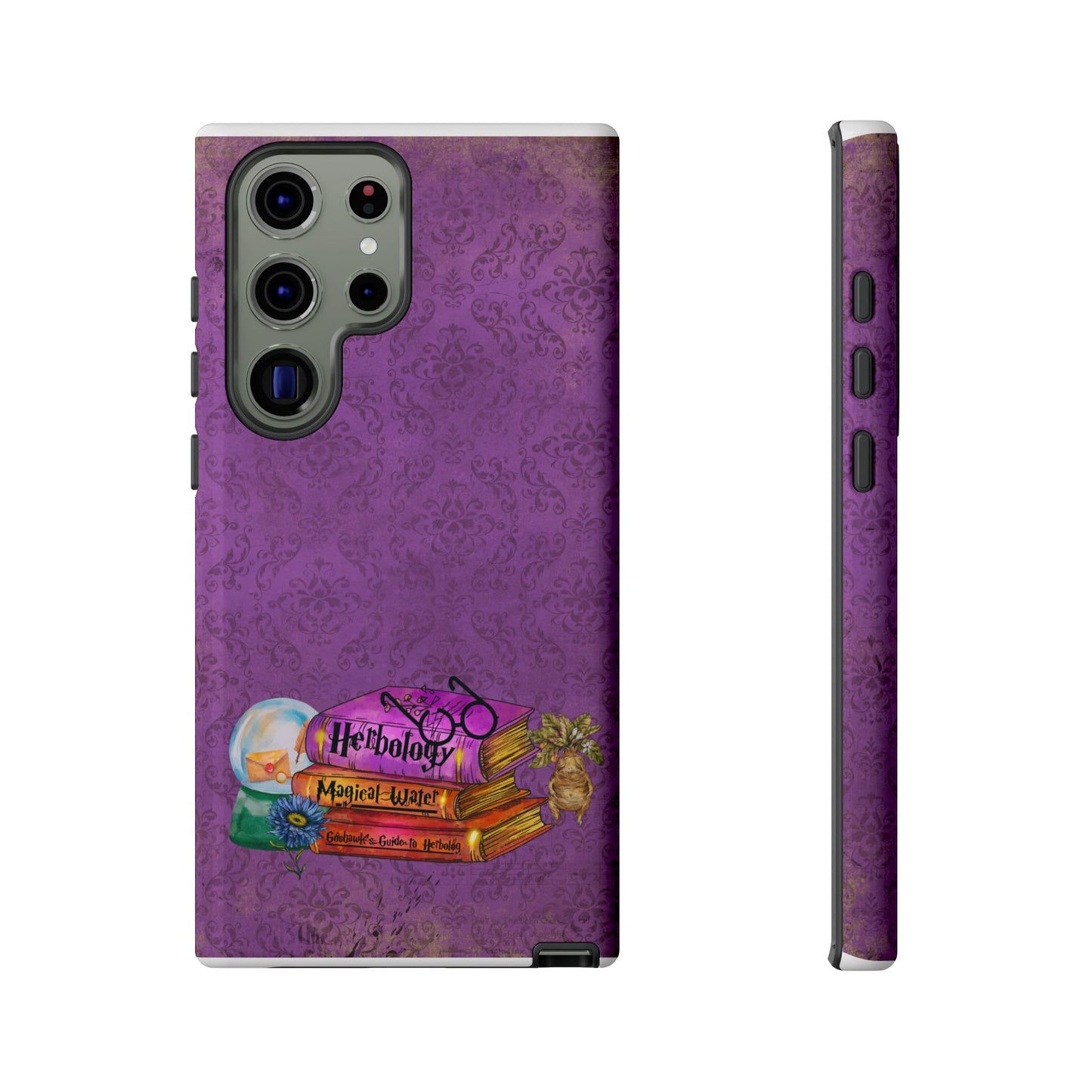 Herbology, Magical Water Witchy Phone Case for iPhone, Samsung & Google Pixel, Books Lover Gift