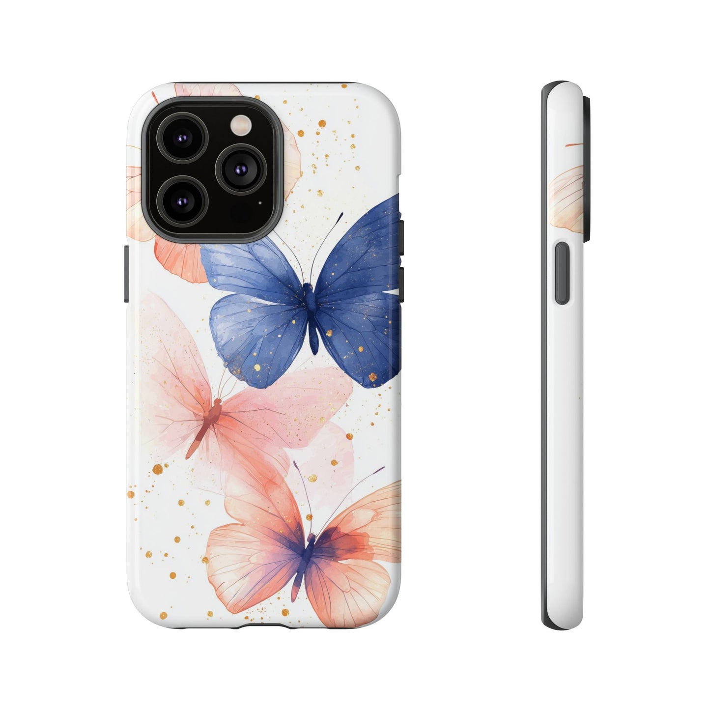 Papillon Glow" – Watercolor Butterfly Case for iPhone, google Pixel & Samsung