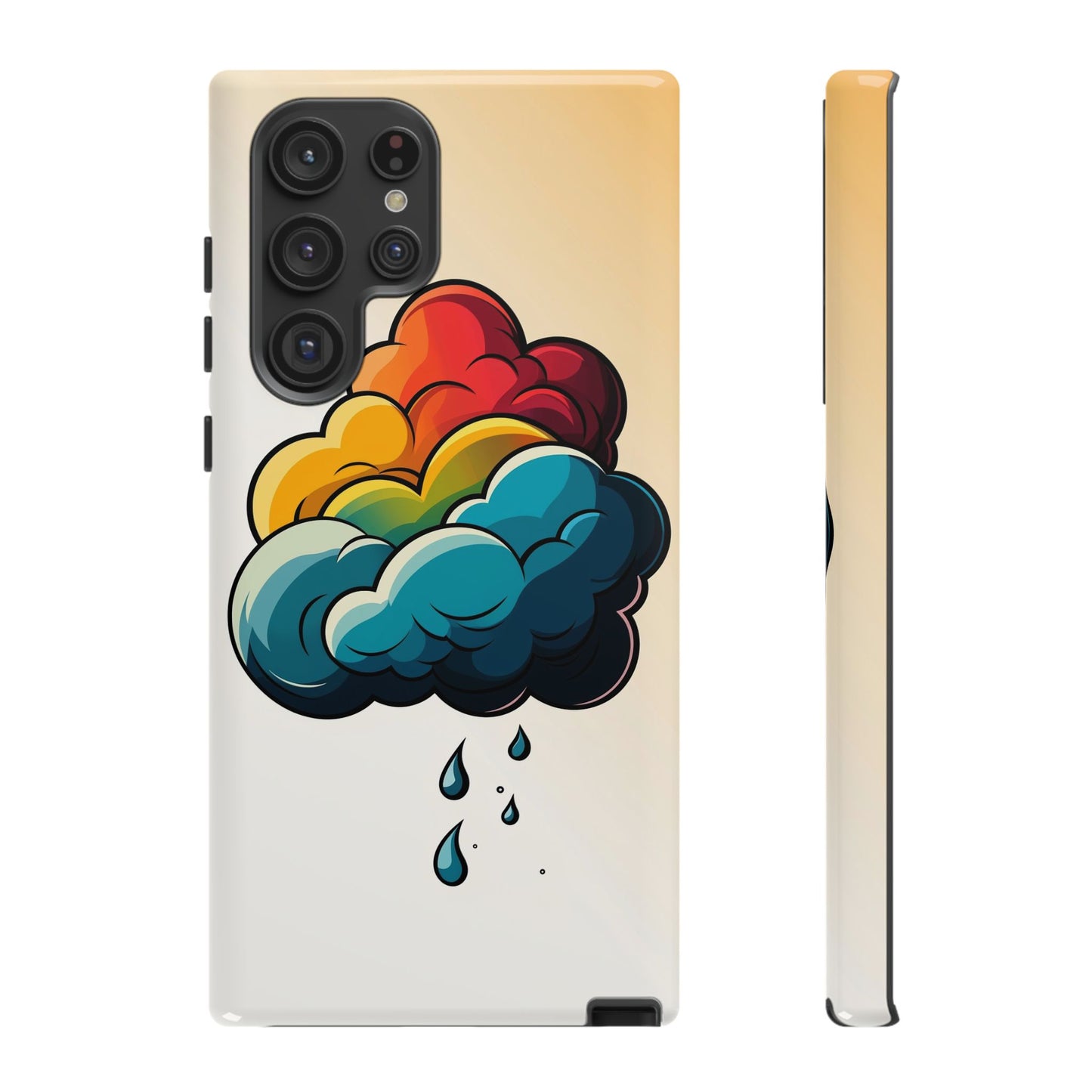 Whimsical Anime Cloud Phone Case for iPhone, Samsung, Google Pixel