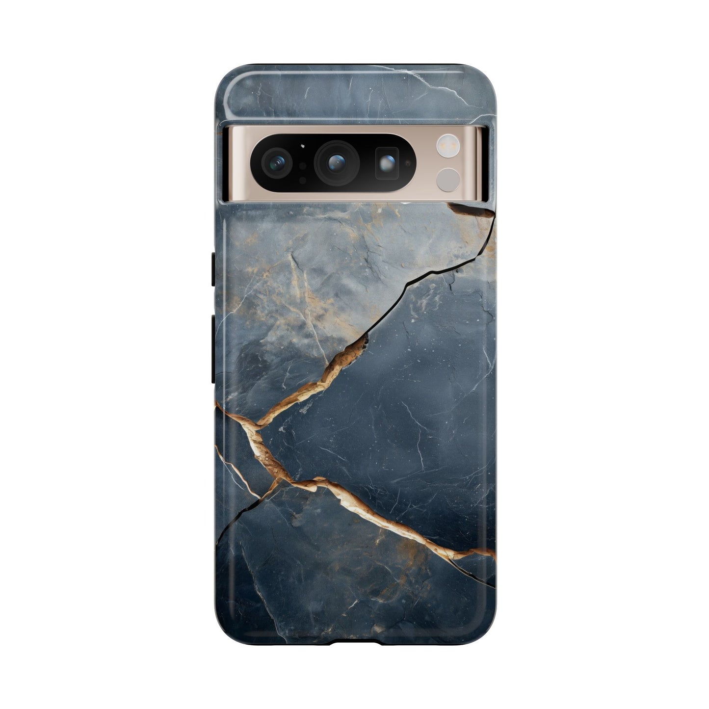 Cracked Marble Stone Phone Case for iPhone, Samsung & Google Pixel