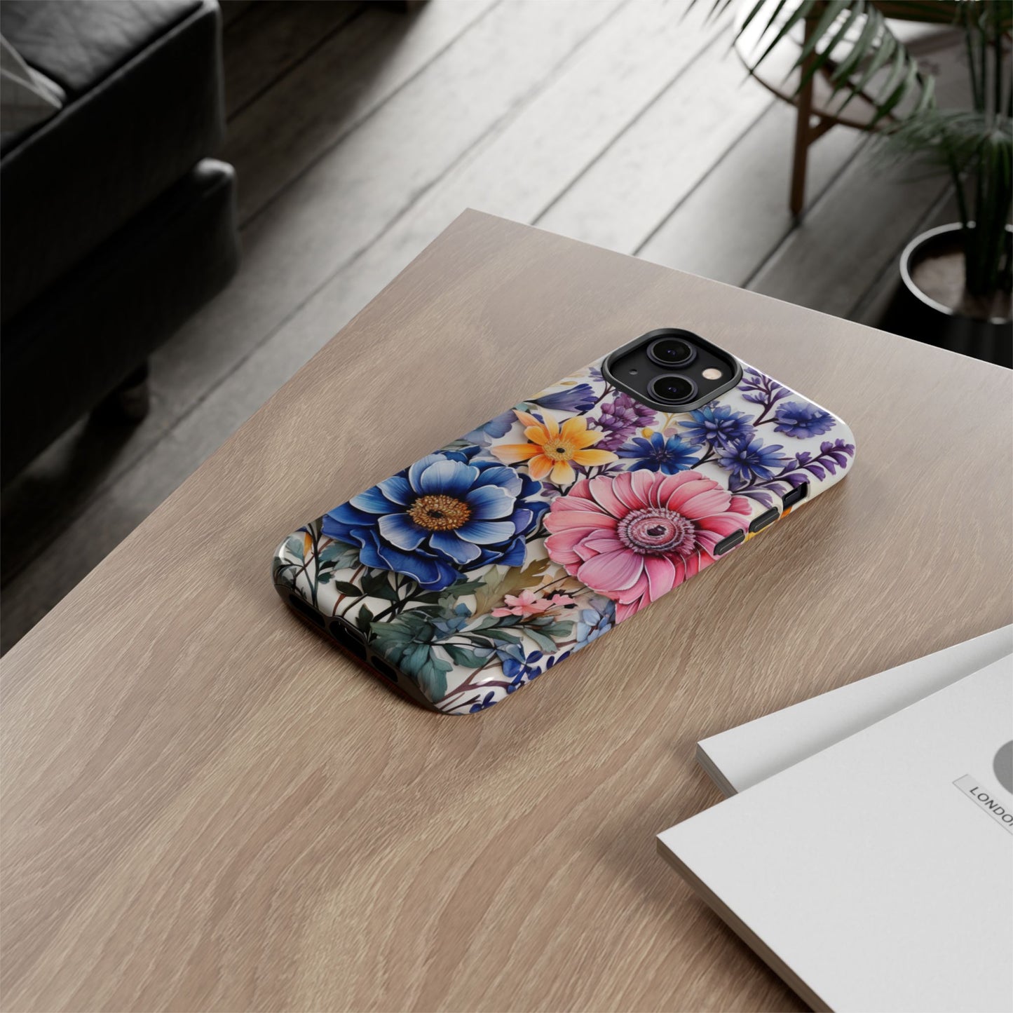 Elegant Floral Bouquet Mobile Case – Vibrant Botanical Art