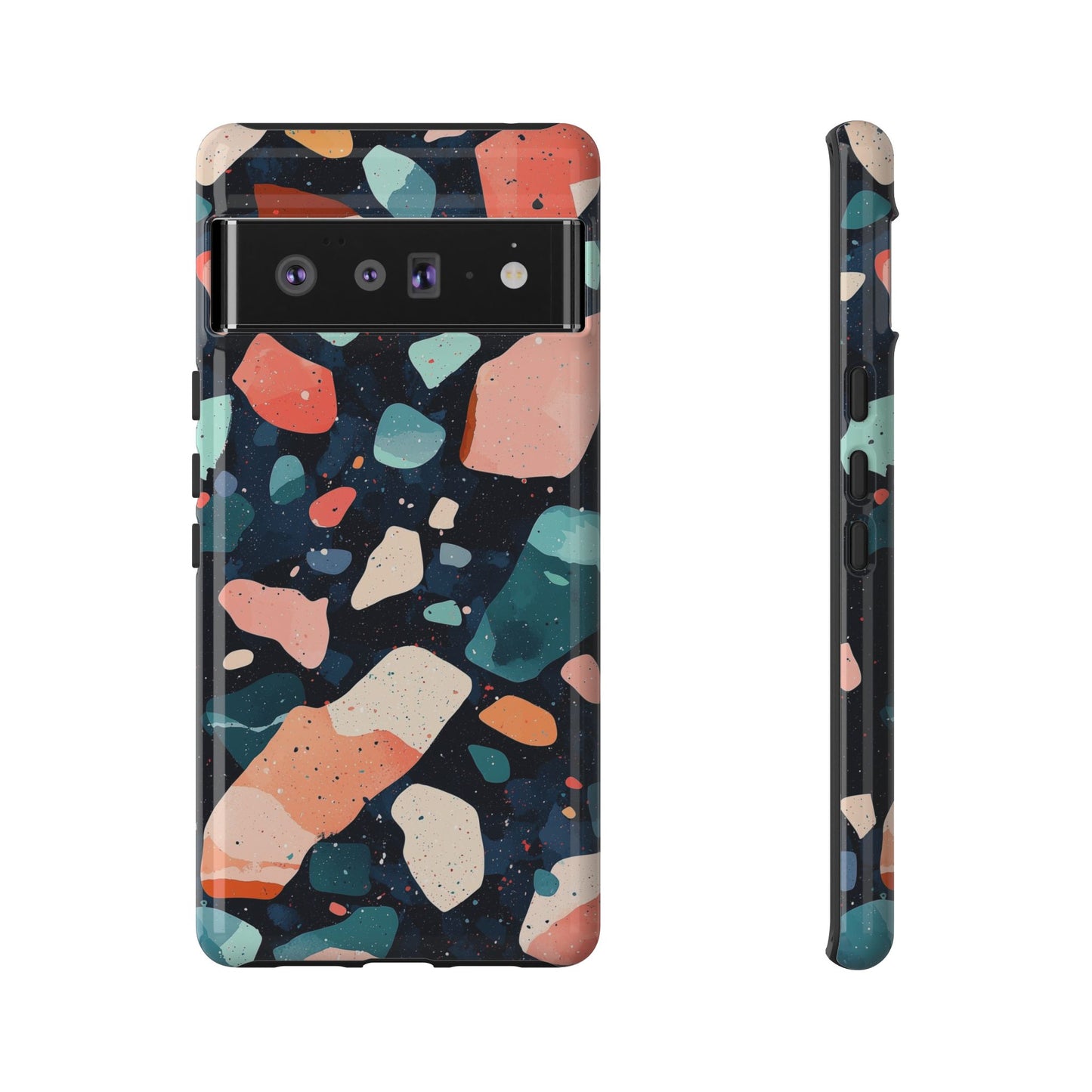 Cosmic Terrazzo Burst Phone Case for iPhone, google Pixel & Samsung