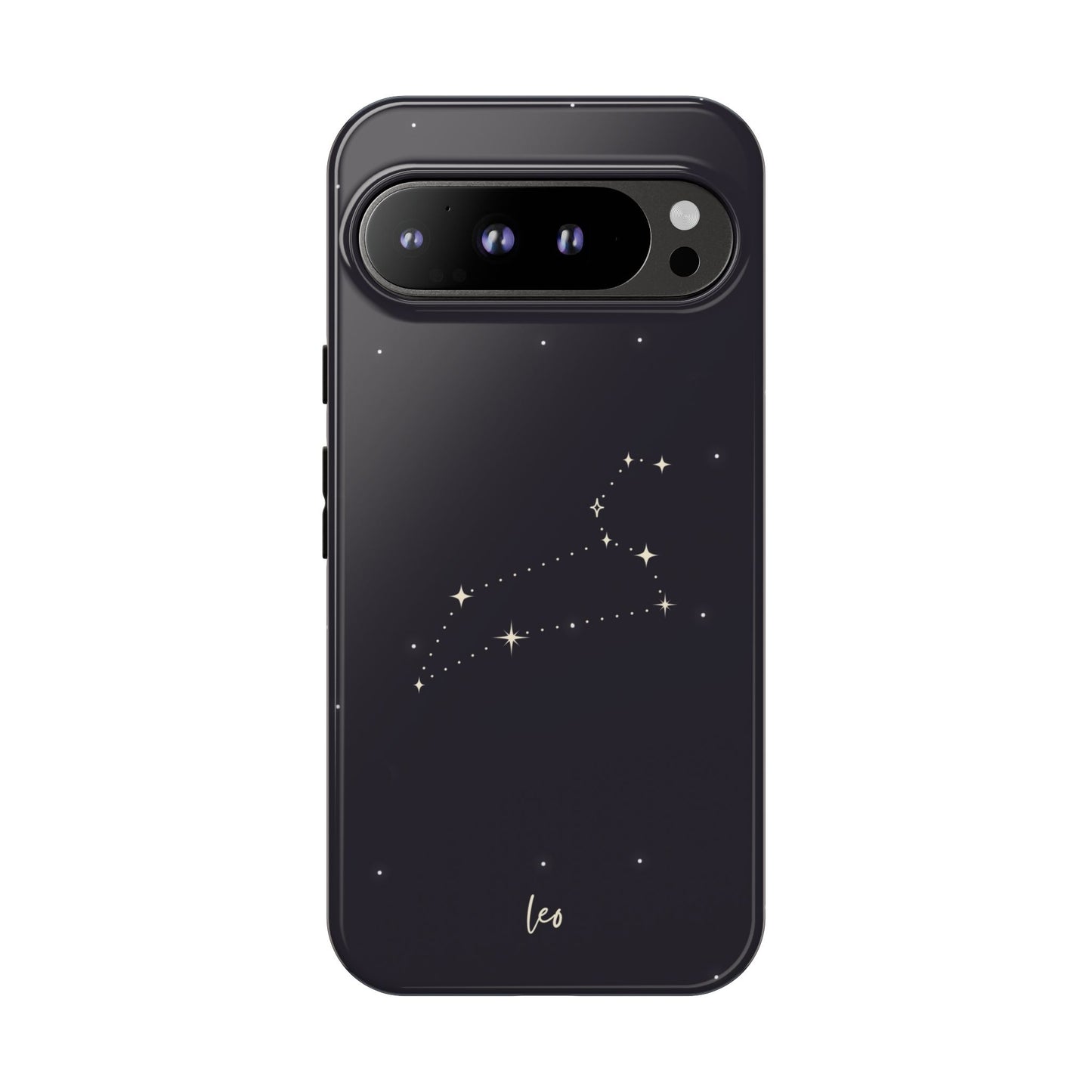 Leo Constellation Phone Case – Majestic Starry Night Pattern – Cosmic Aesthetic for iPhone, Samsung & Google Pixel