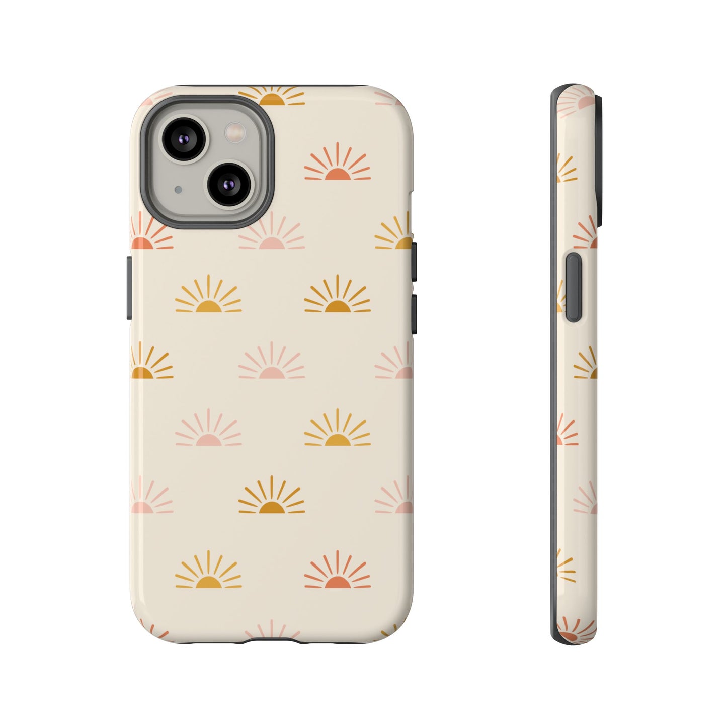 Retro Sunrise Phone Case β Vintage Aesthetic for iPhone, Samsung & Google Pixel