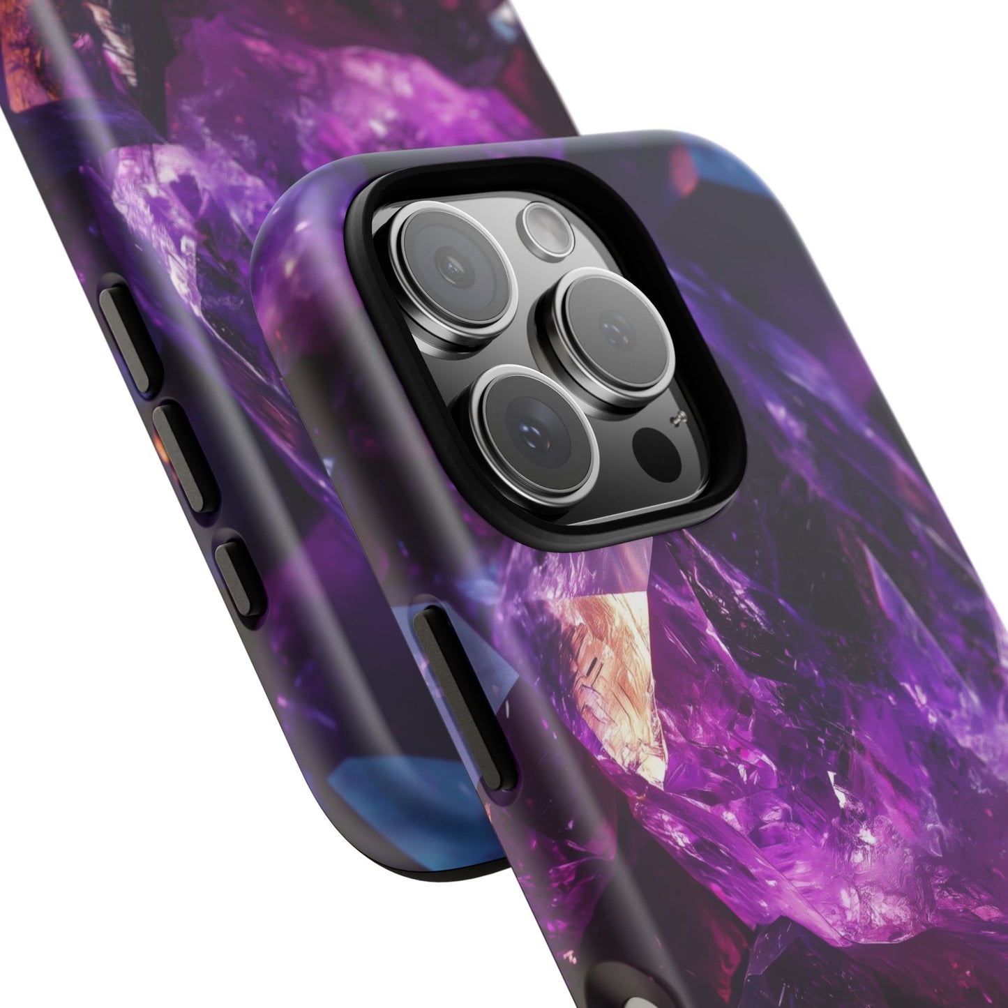 Royal Amethyst Stones Crystals Phone Case for iPhone, Samsung & Google Pixel