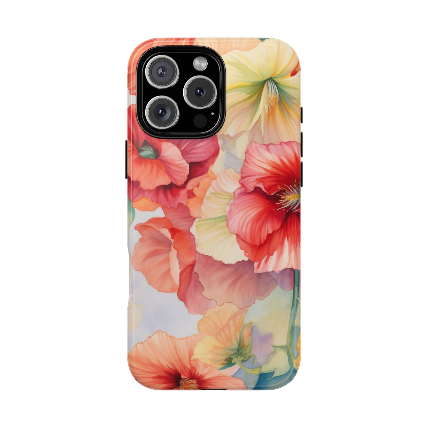 Floral Harmony Watercolor Mobile Case