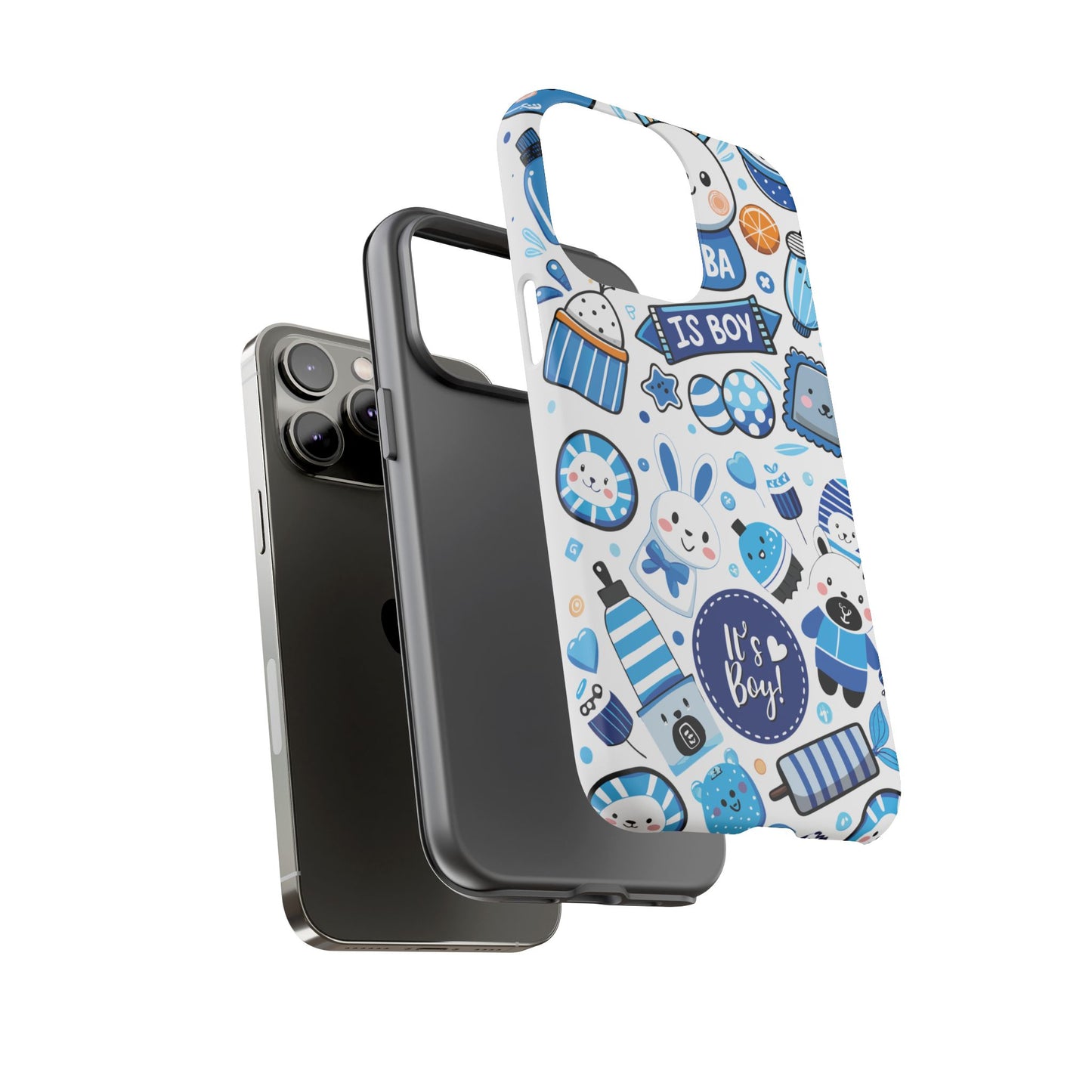 Blue Baby Boy Fun Phone Case