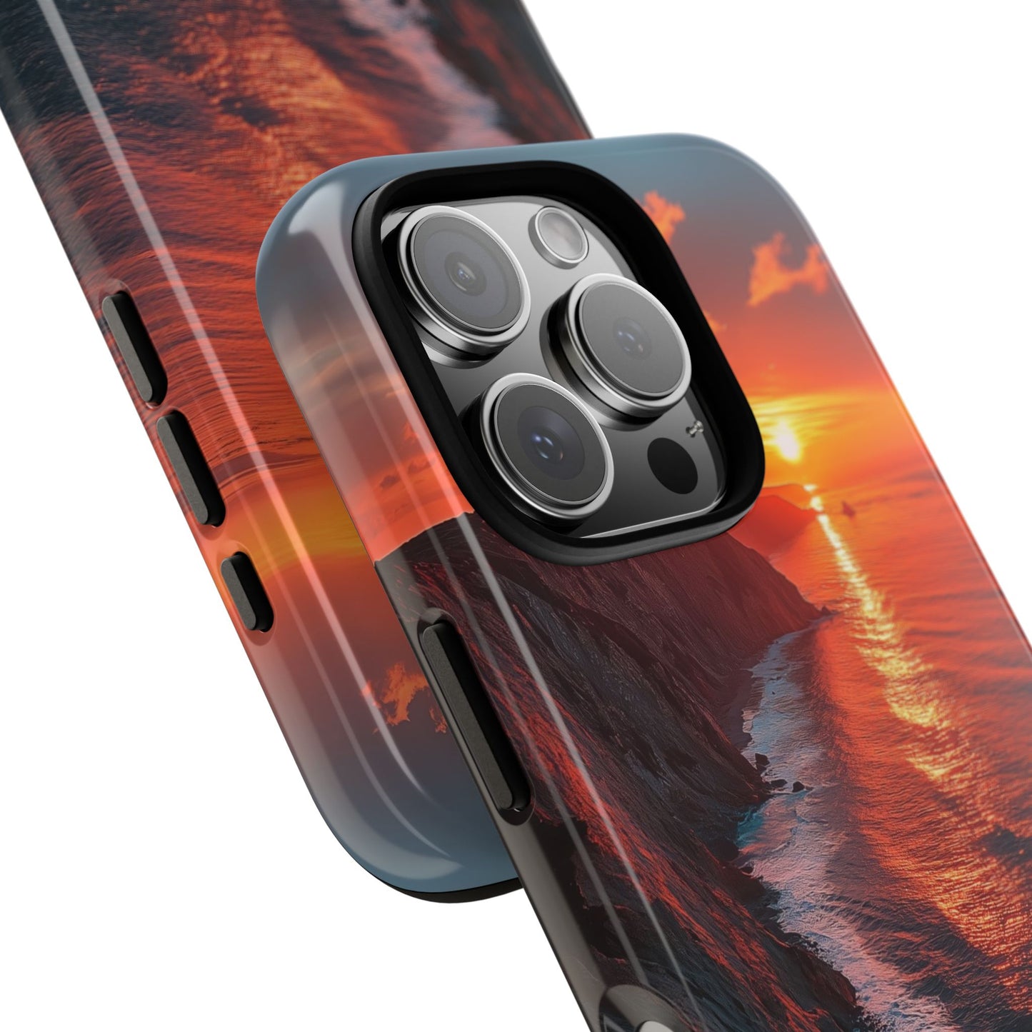 Minimal Nature Scene Case – Calm Landscape for iPhone, Samsung & Pixel
