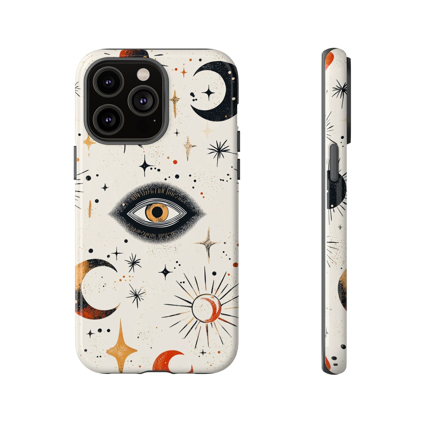 Mystic Moon & Stars Boho Phone Case for iPhone, Pixel & Samsung