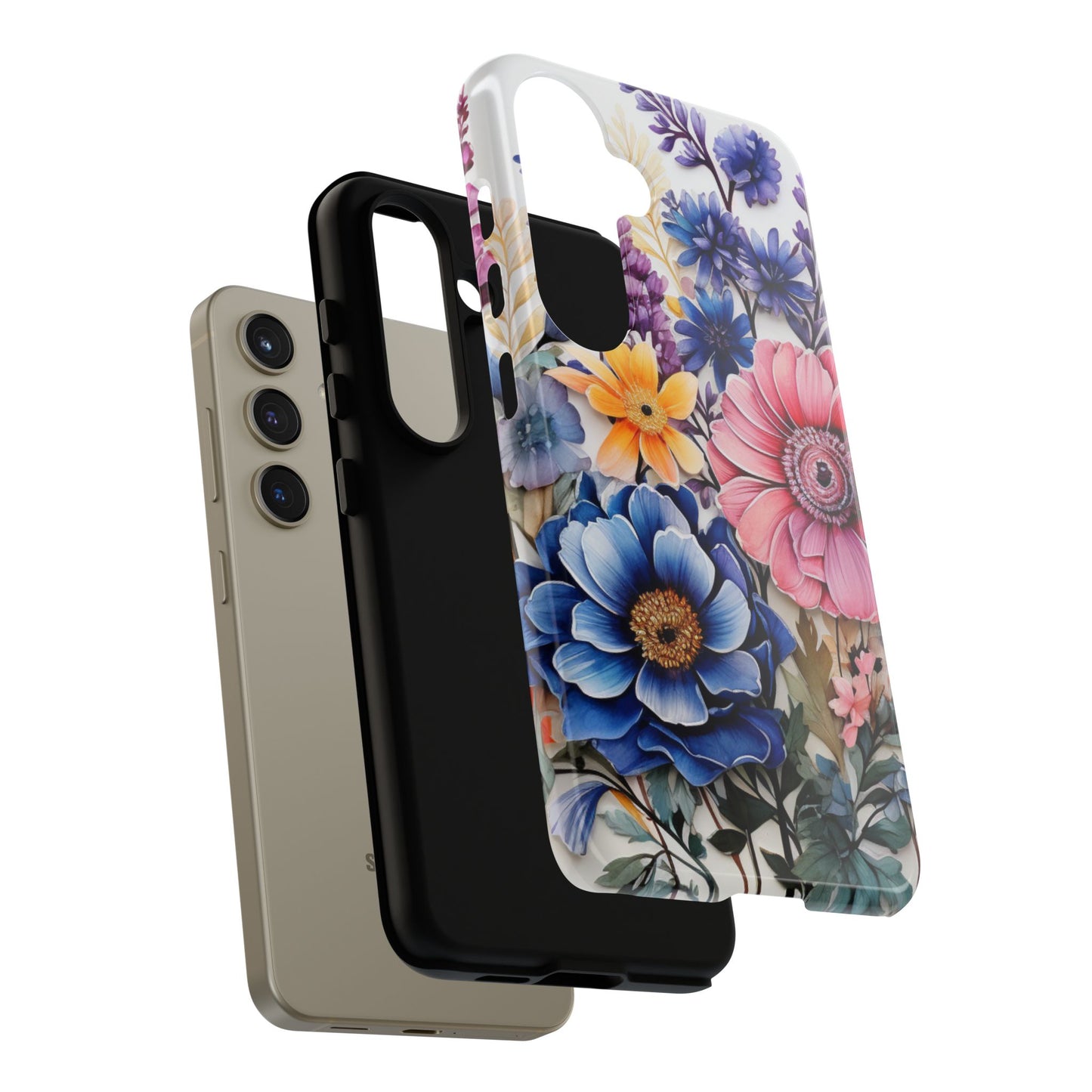 Elegant Floral Bouquet Mobile Case – Vibrant Botanical Art