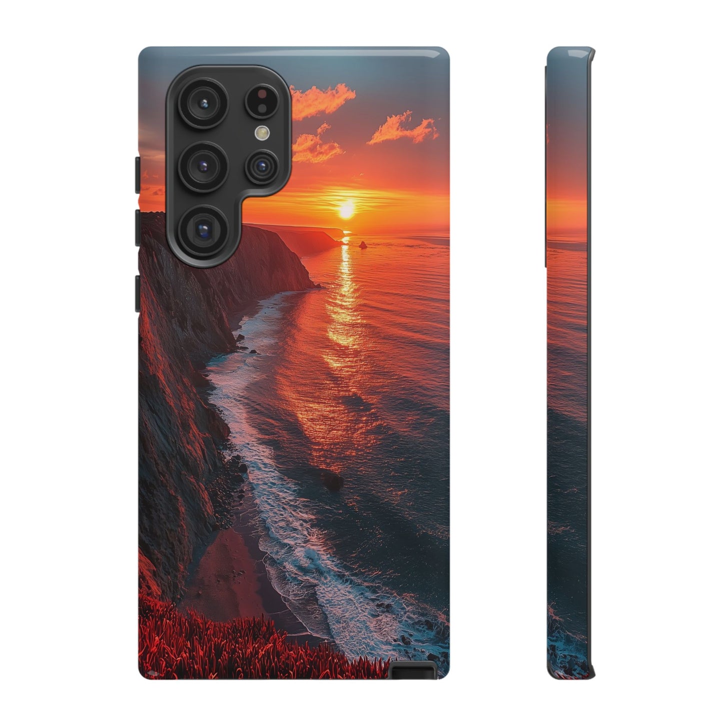 Minimal Nature Scene Case – Calm Landscape for iPhone, Samsung & Pixel