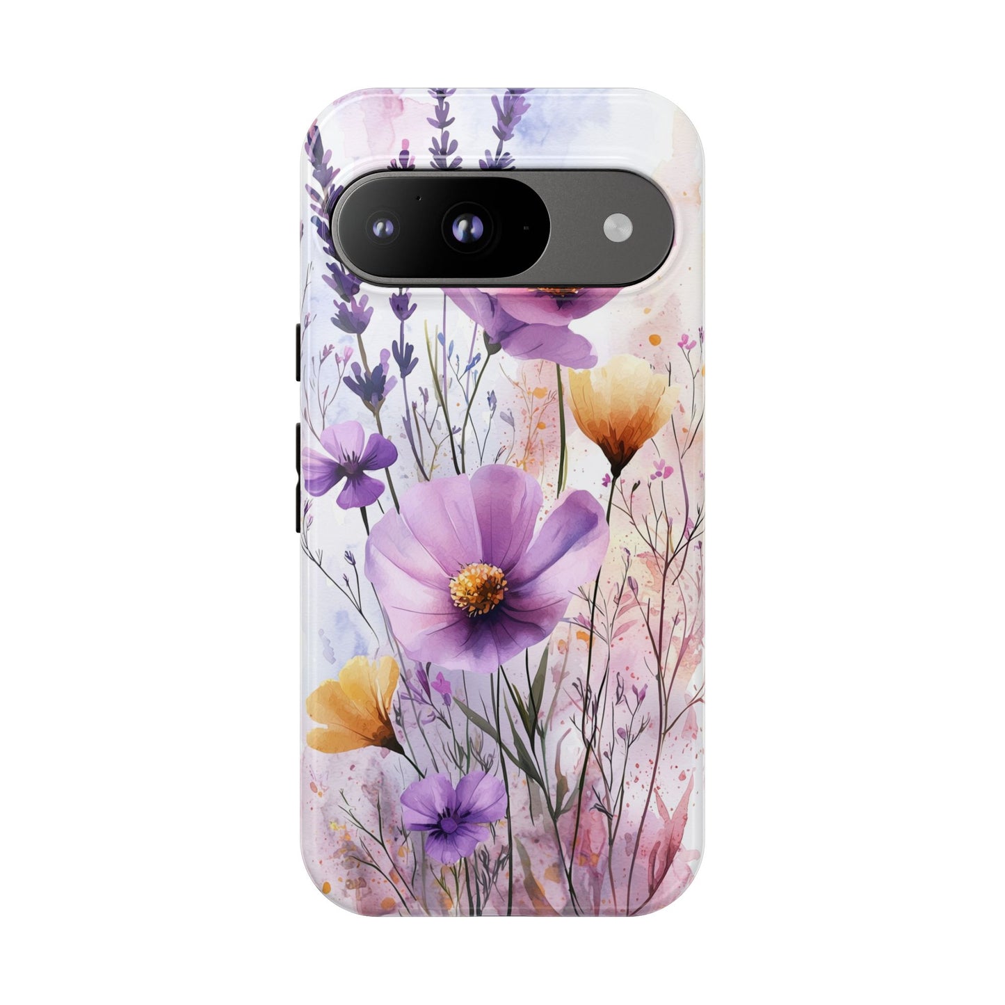 Wildflower Symphony Watercolor Phone Case for iPhone, google Pixel & Samsung