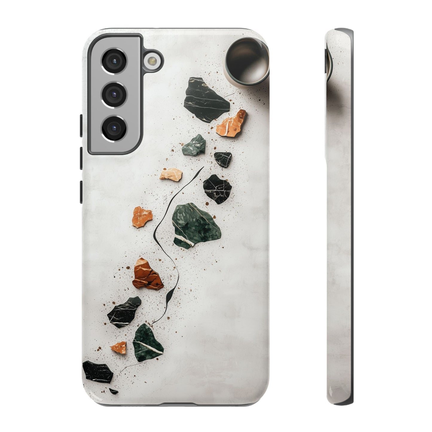 Minimalist Terrazzo Flow Phone Case for iPhone, google Pixel & Samsung